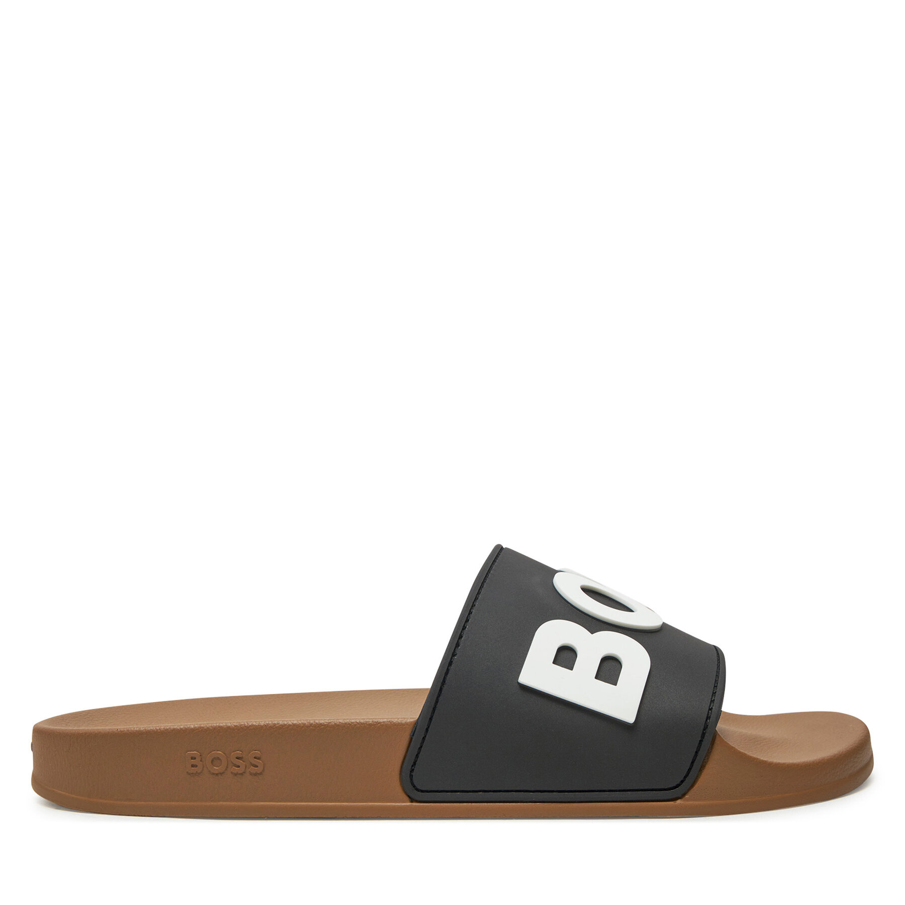 Uomo Ciabatte BOSS, Taglia 41, Beige, Kirk Slid rblg N 50498241, taglia : 41