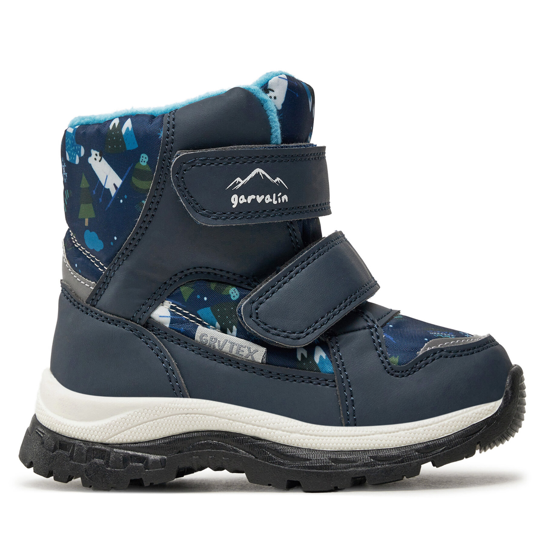 Bambini Stivali da neve , Taglia 25,Blu scuro,241855 A008 S, taglia : 25