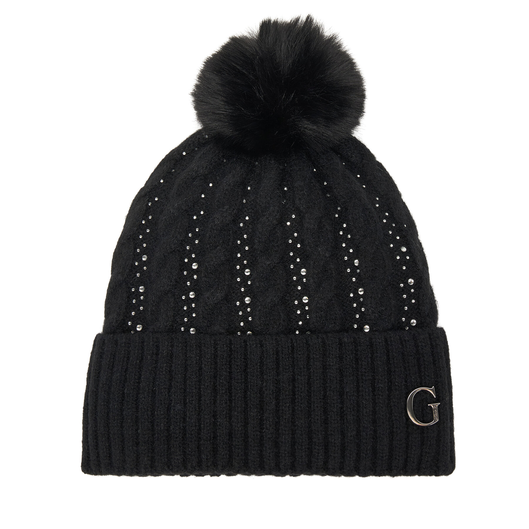 Čiapka Guess AW5385 POL01 Čierna