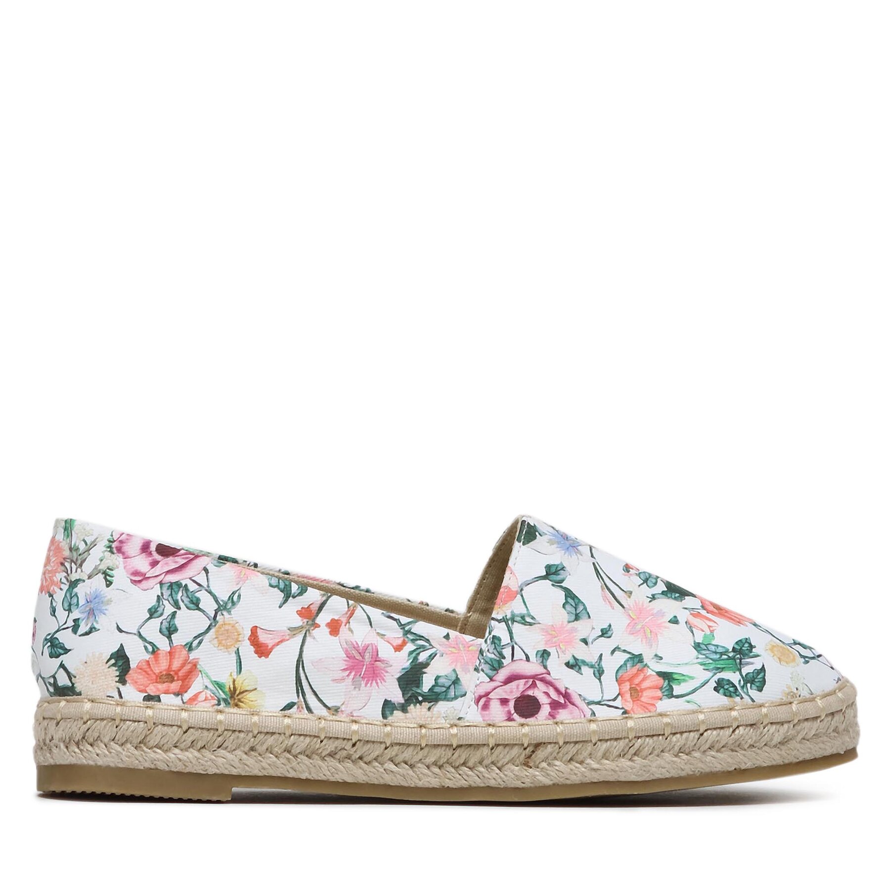 Espadrilky DeeZee WSS990-103 Biela