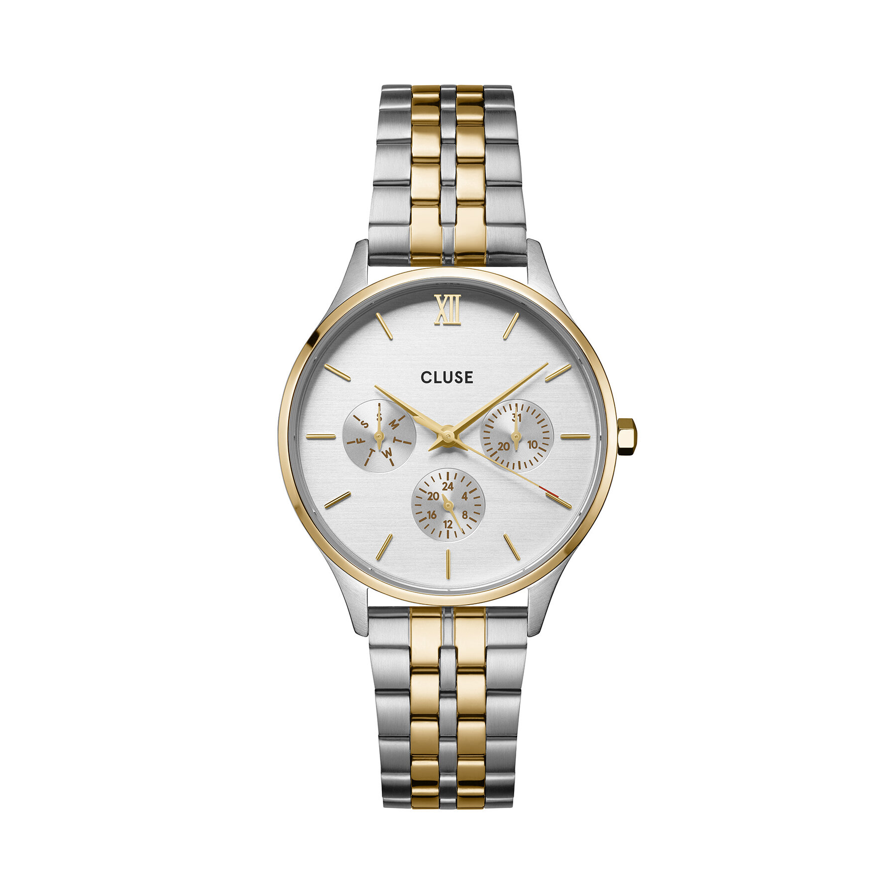 Cluse Ρολόι Cluse CW10704 Ασημί