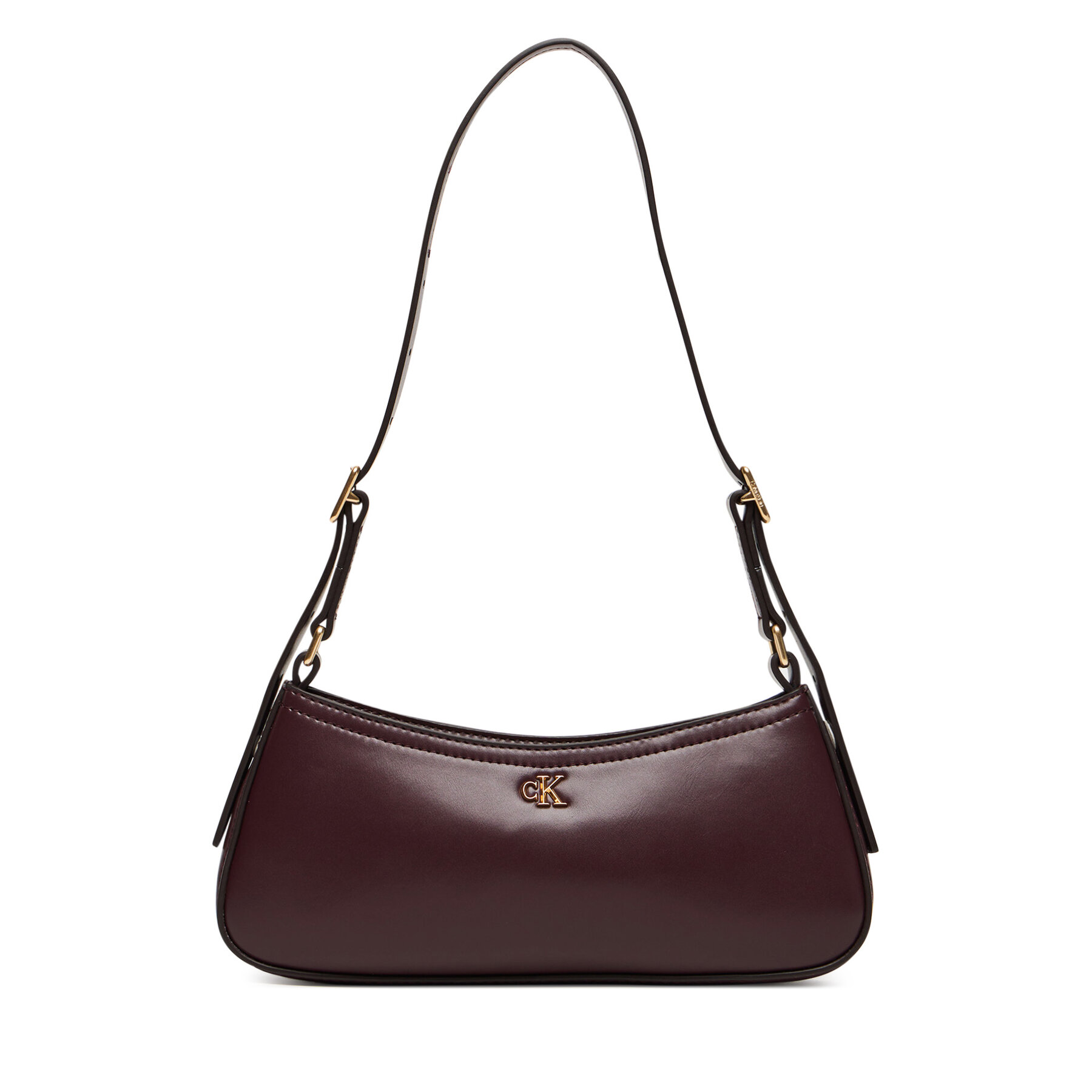 Geantă Calvin Klein Ck Small Shoulder Bag LV04F3170G Vișiniu