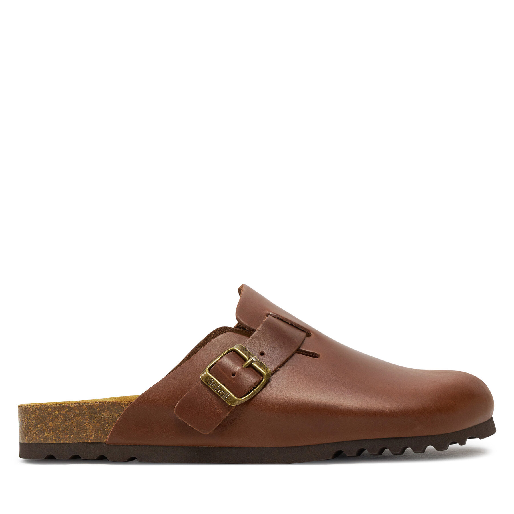 Herren Pantoletten Scholl, Schuhgröße 41, Braun, Olivier F31845