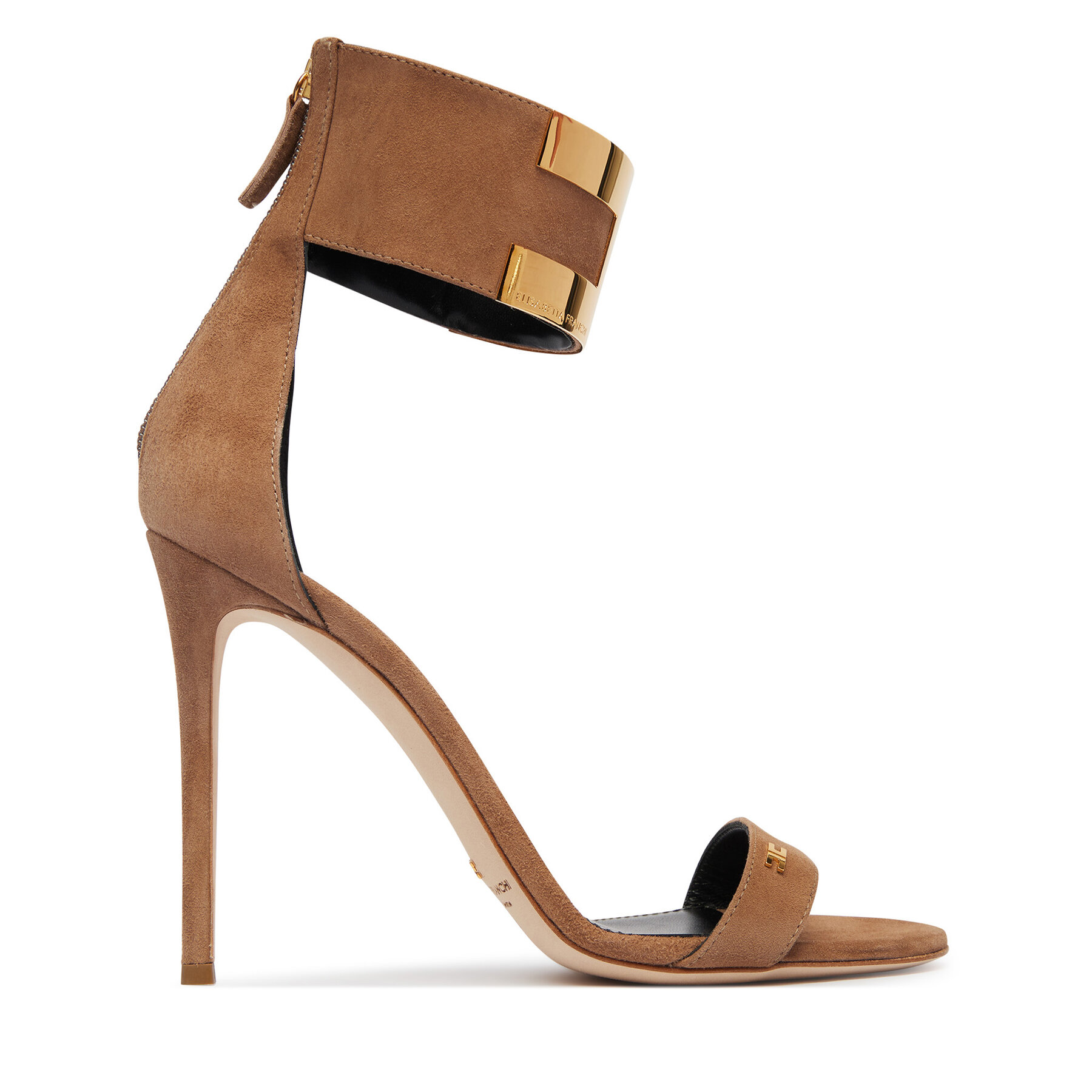 Σανδάλια Elisabetta Franchi SA-91L-62E2-V600 Ανοιχτό καφέ