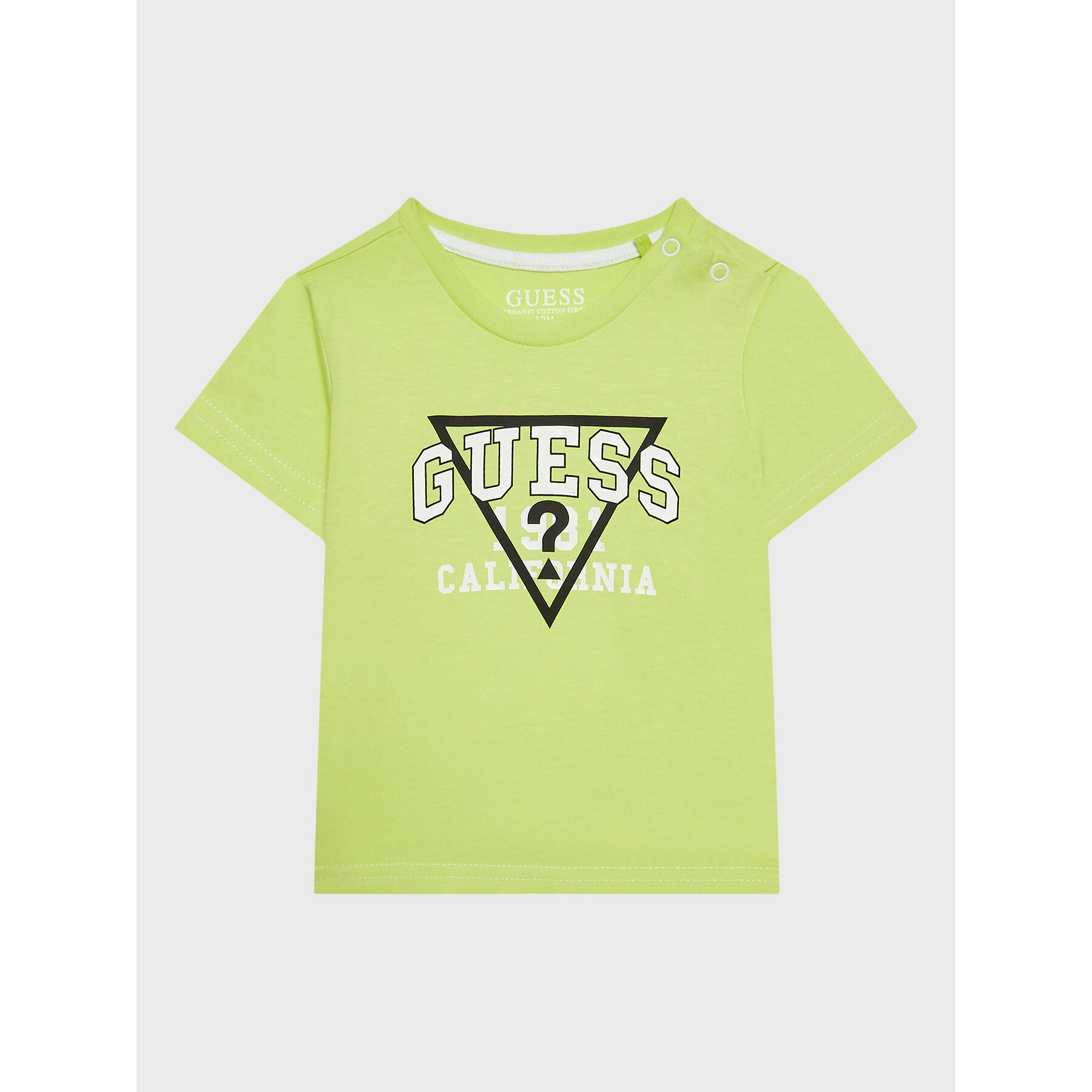 Guess Póló I3RI03 K8HM0 Zöld Regular Fit