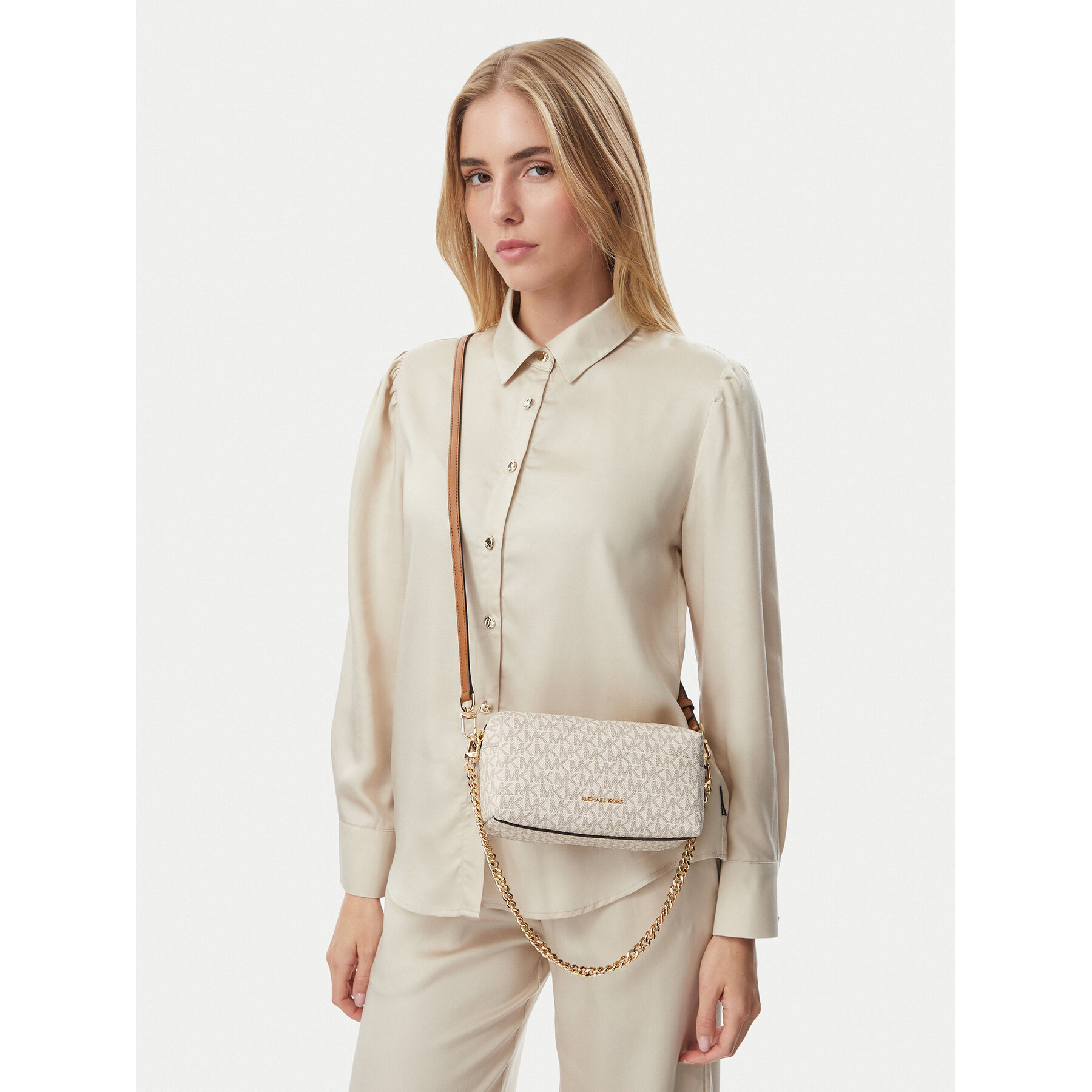 MICHAEL Michael Kors Τσάντα MICHAEL Michael Kors 32F6GYTC1B Κρεμ