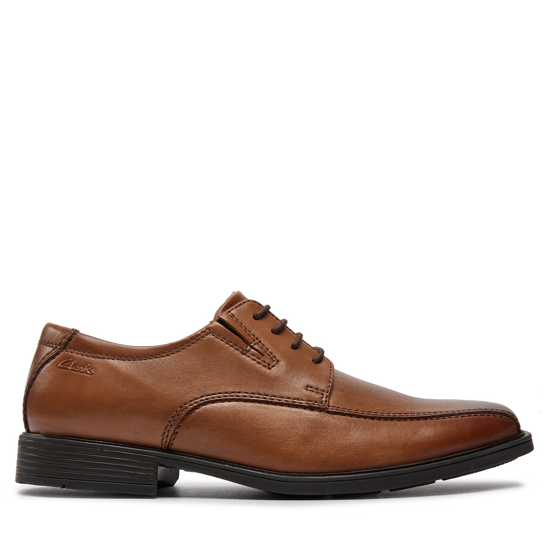 Chaussures basses Clarks Tilden Walk 261300957 Marron