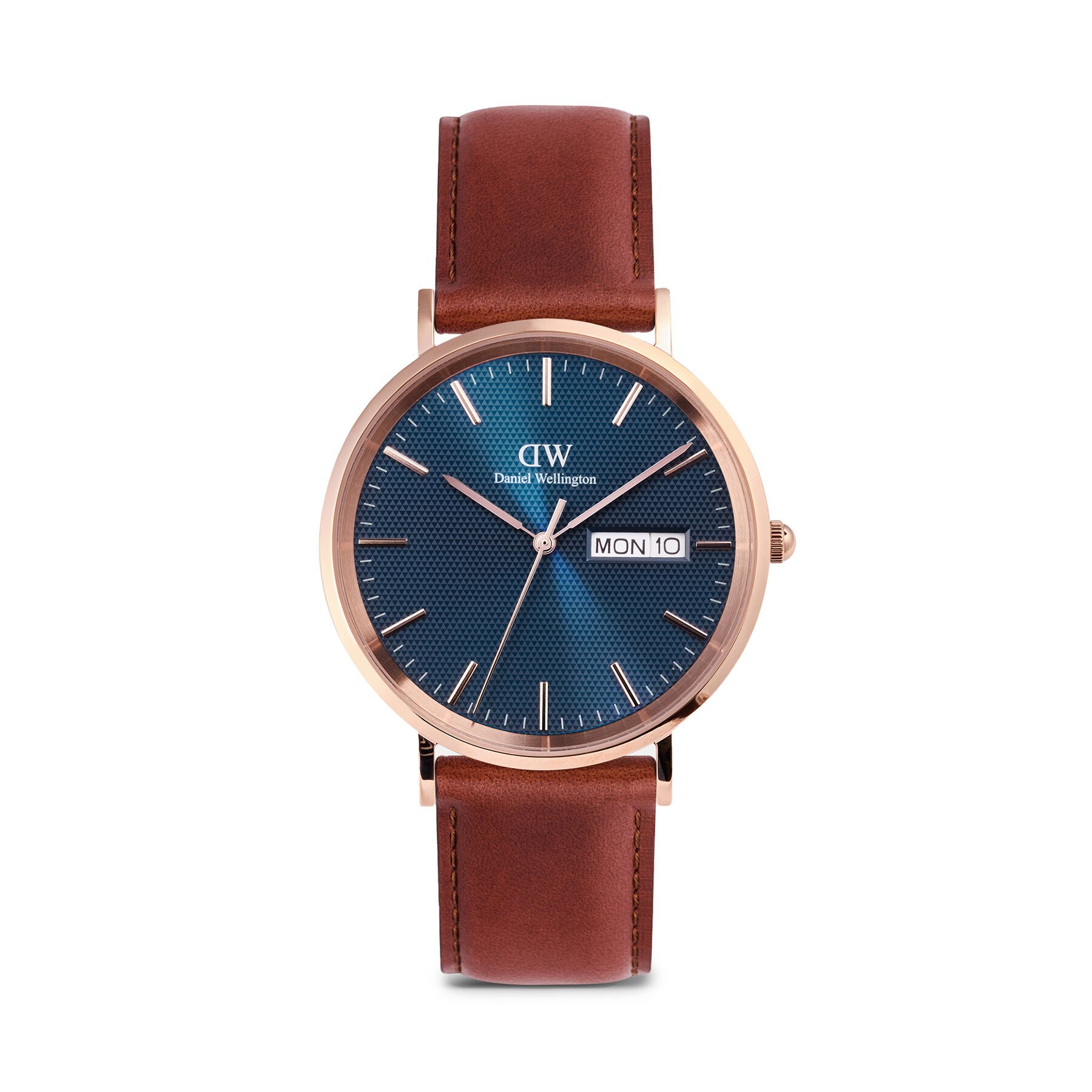 Ročna ura Daniel Wellington Classic Day Display 40 DW00100830 Rožnato zlato