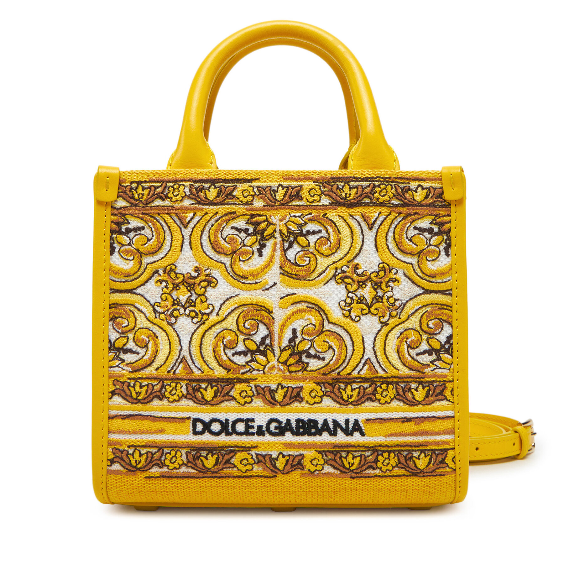 Geantă Dolce&Gabbana BB7479 AW050 Galben