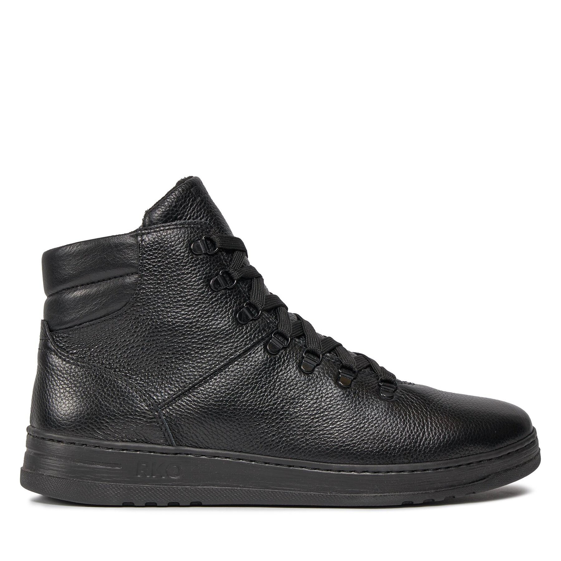 Botines planos Ryłko H1UP3 Negro