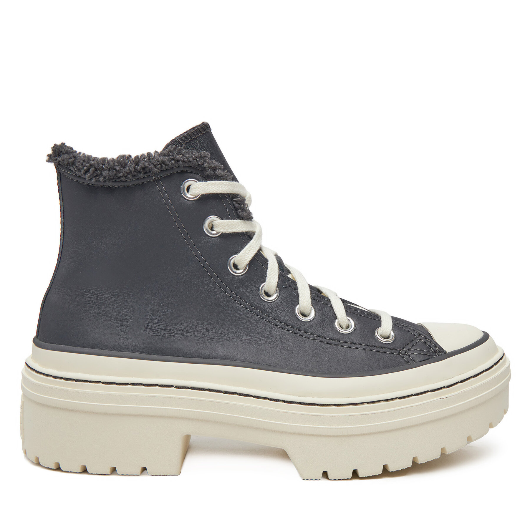 Damskie Trampki Converse, Rozmiar 38 Granatowy Chuck Taylor All Star Lugged Heel Sherpa A10152C 094