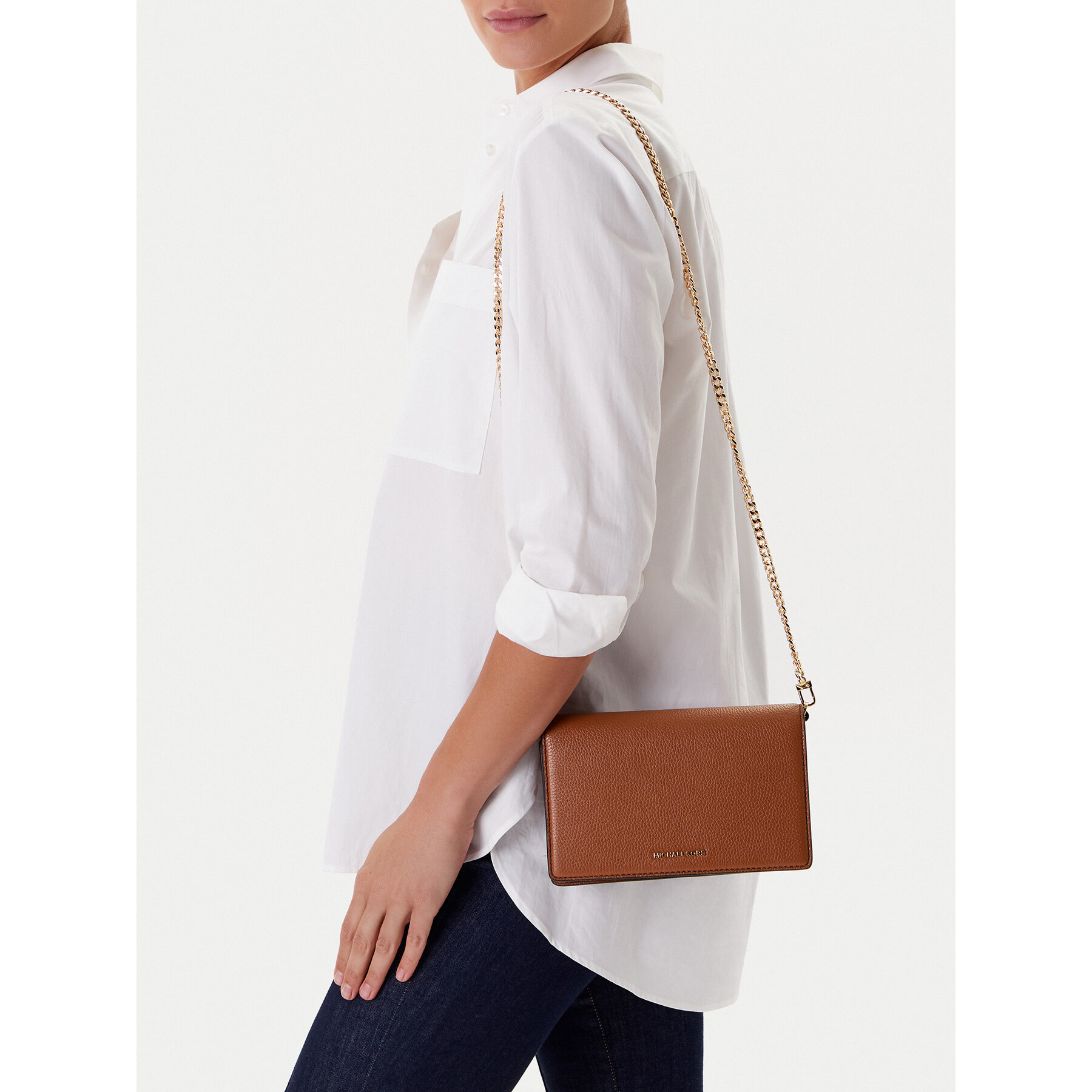 Táska MICHAEL Michael Kors 32T4GJ6C2L Barna
