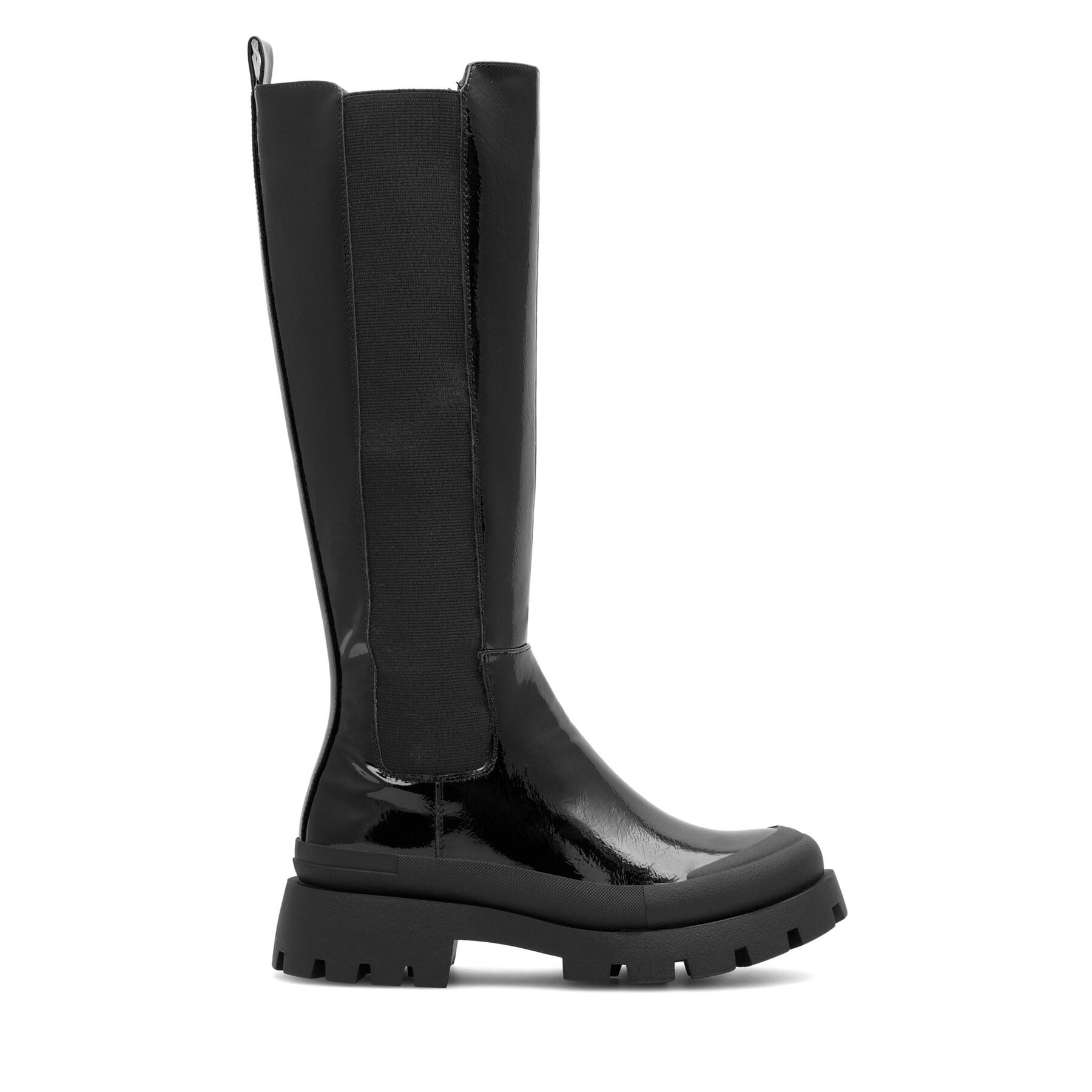 Csizma DeeZee BRIGITTA WYL3497-7 Fekete