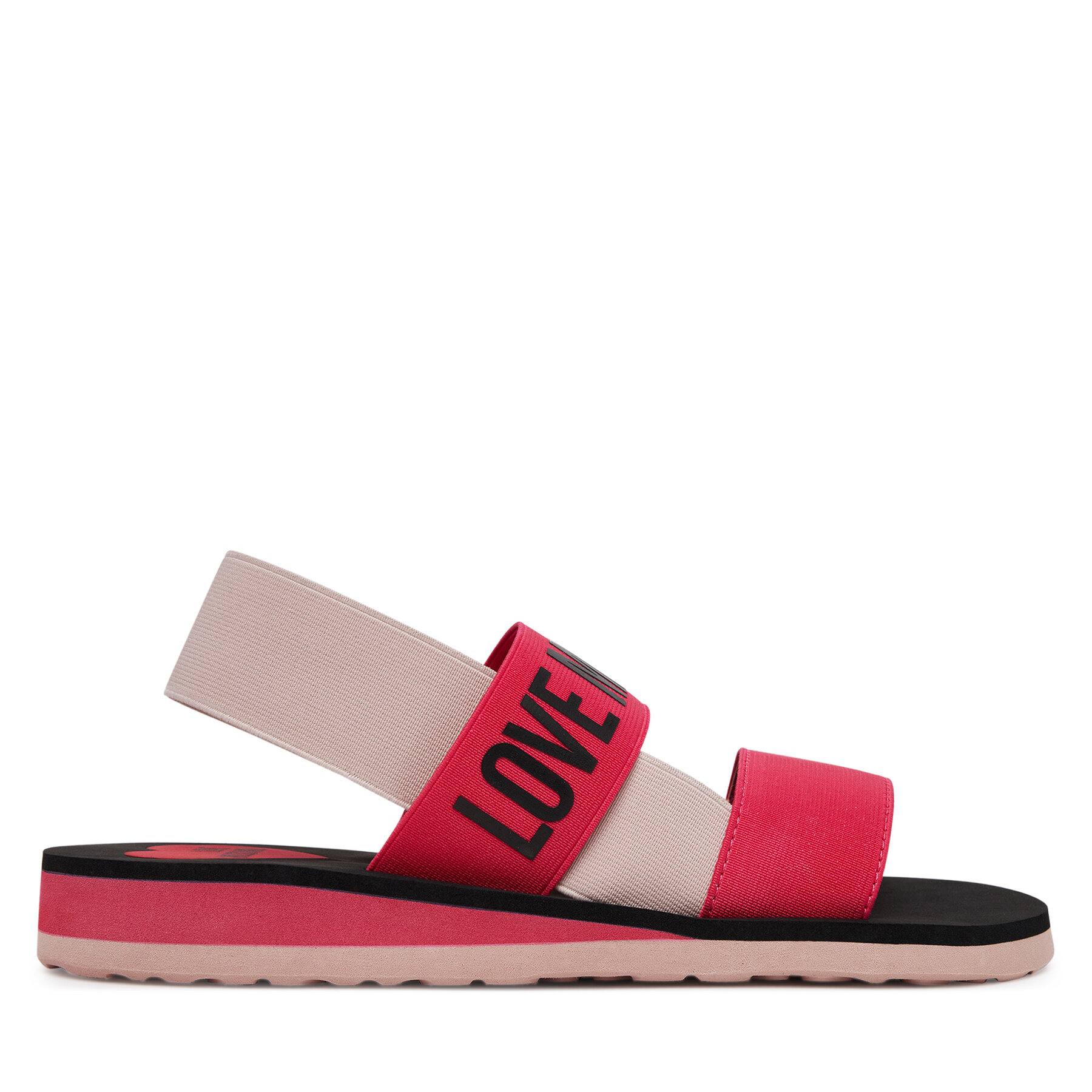 Szandál LOVE MOSCHINO JA16033G0MJN460C Rózsaszín