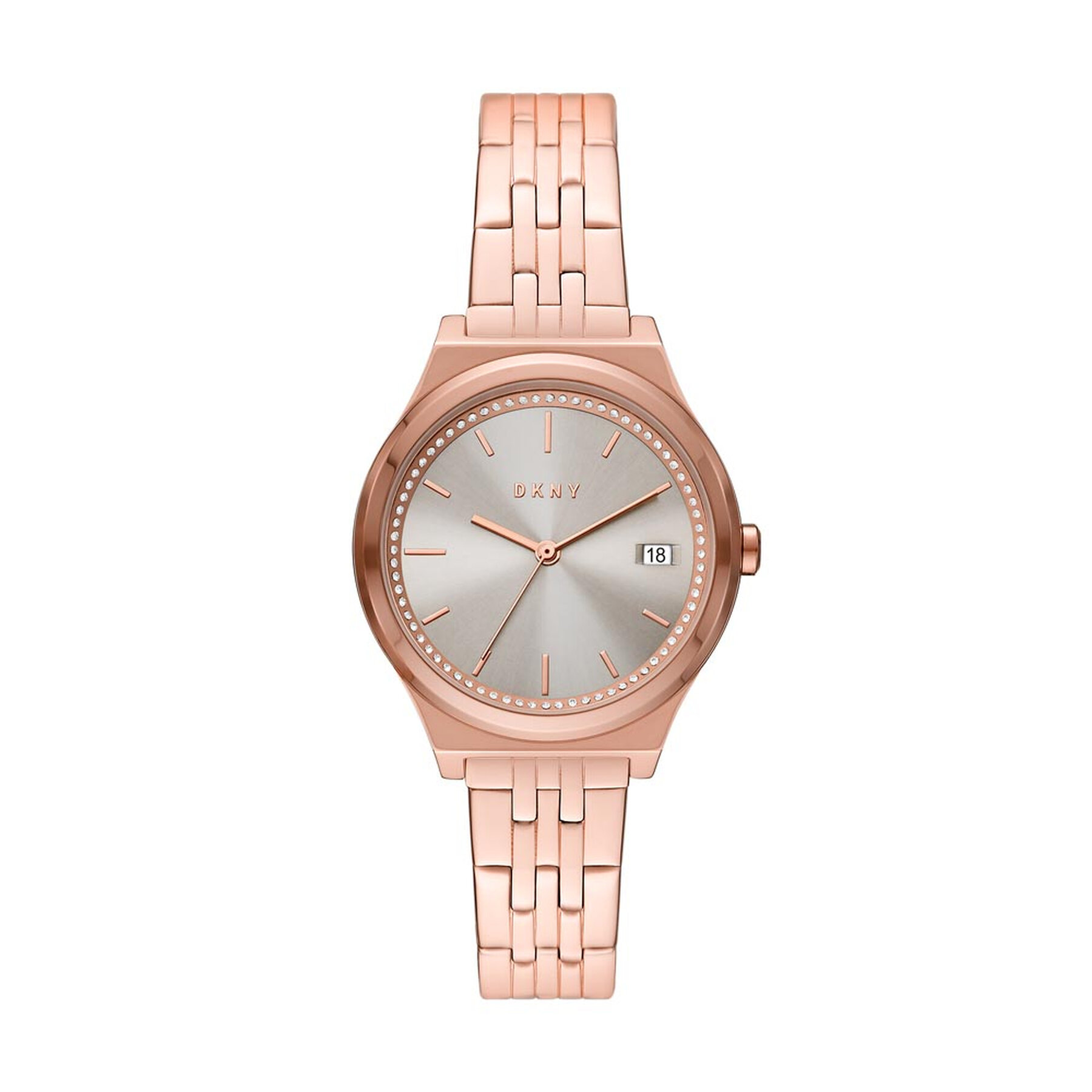 Ceas DKNY Parsons NY2950 Rose Gold/Rose Gold Ceas