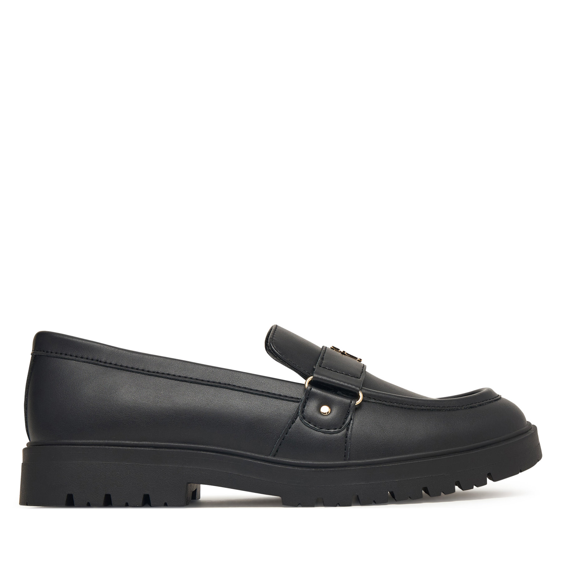 лоуфъри с дебела подметка Tommy Hilfiger T3A4-35141-1355999 S Черен