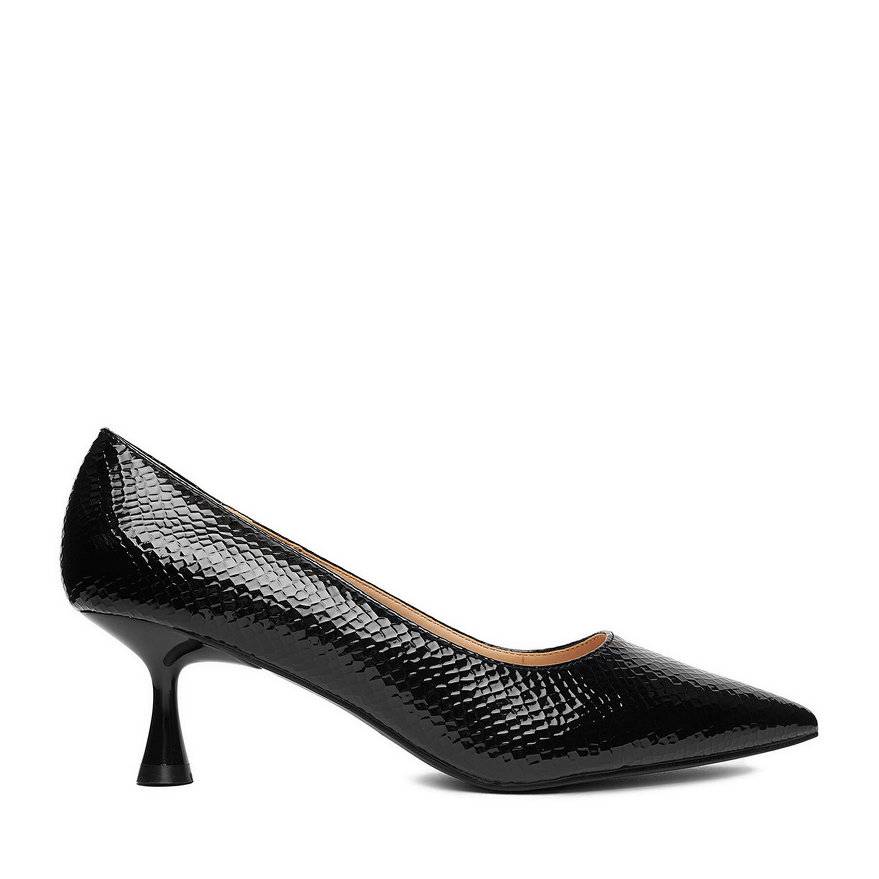 Pantofi cu toc subțire JENNY CEO-CD24-212-1 Negru