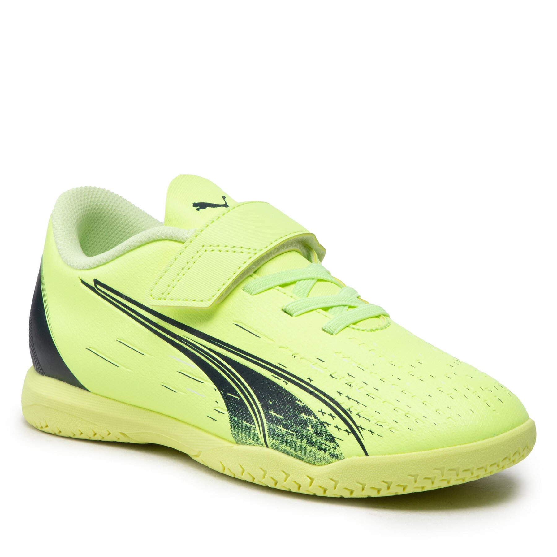 Zapatos de fútbol Puma Ultra Play It V Jr 106929 01 Verde