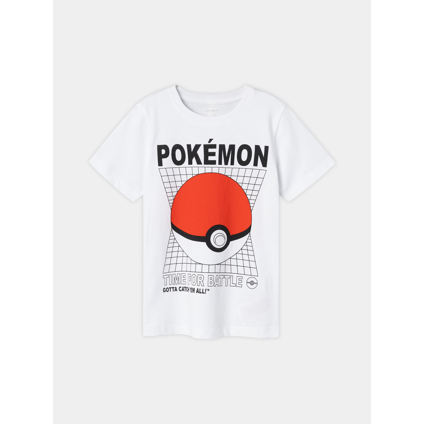 NAME IT NAME IT T-Shirt POKEMON 13230851 Λευκό Regular Fit