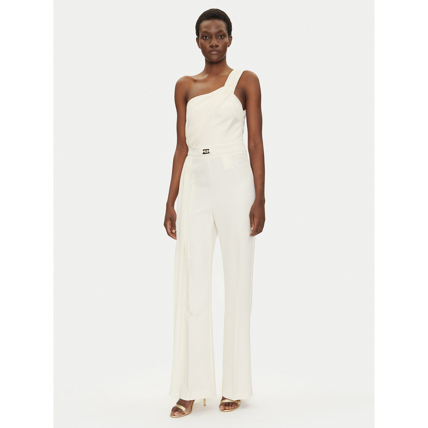 Gaudi Jumpsuit 511FD15035 Écru Regular Fit