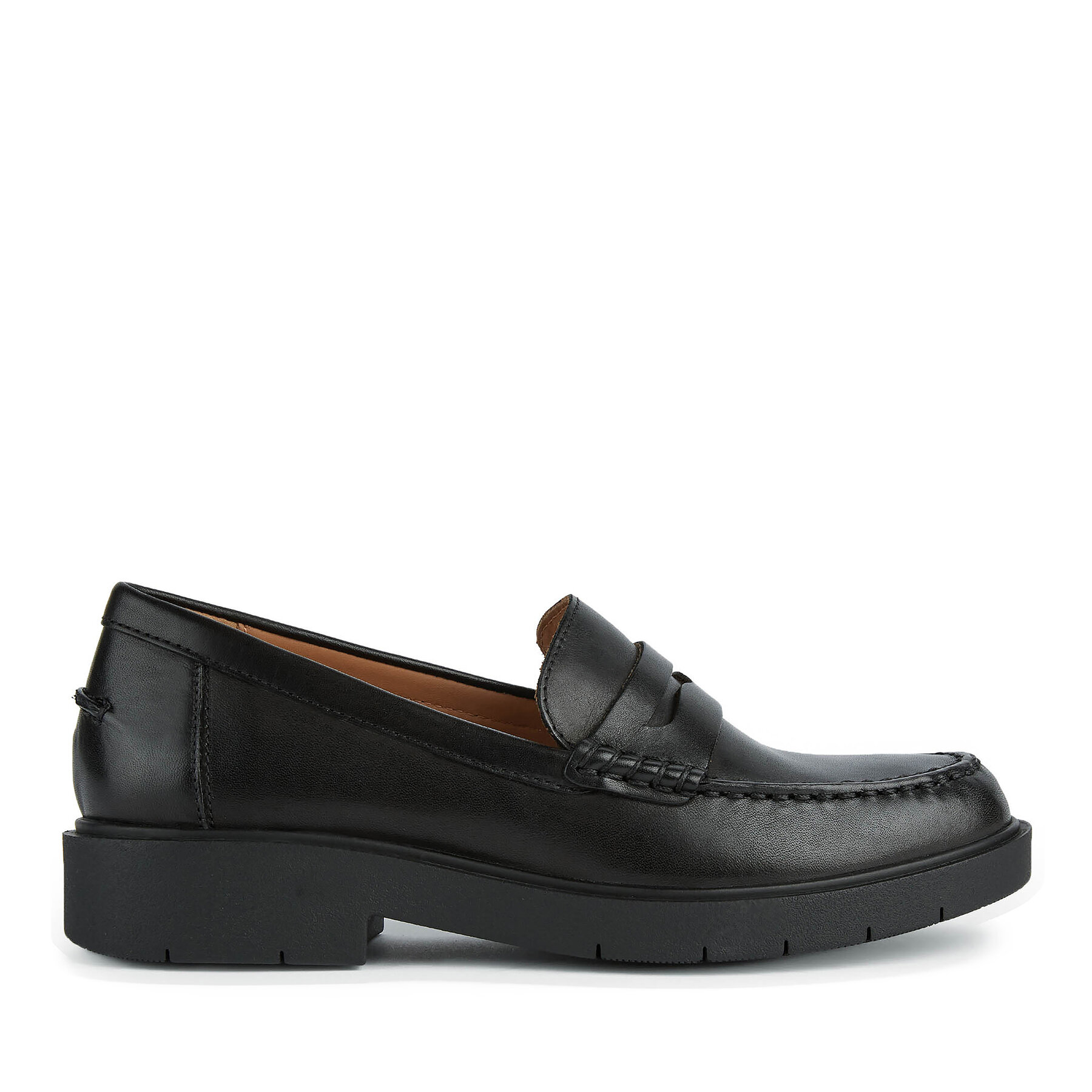 Loafers Geox D Spherica Ec1 B D65DKB 00043 C9997 Negru