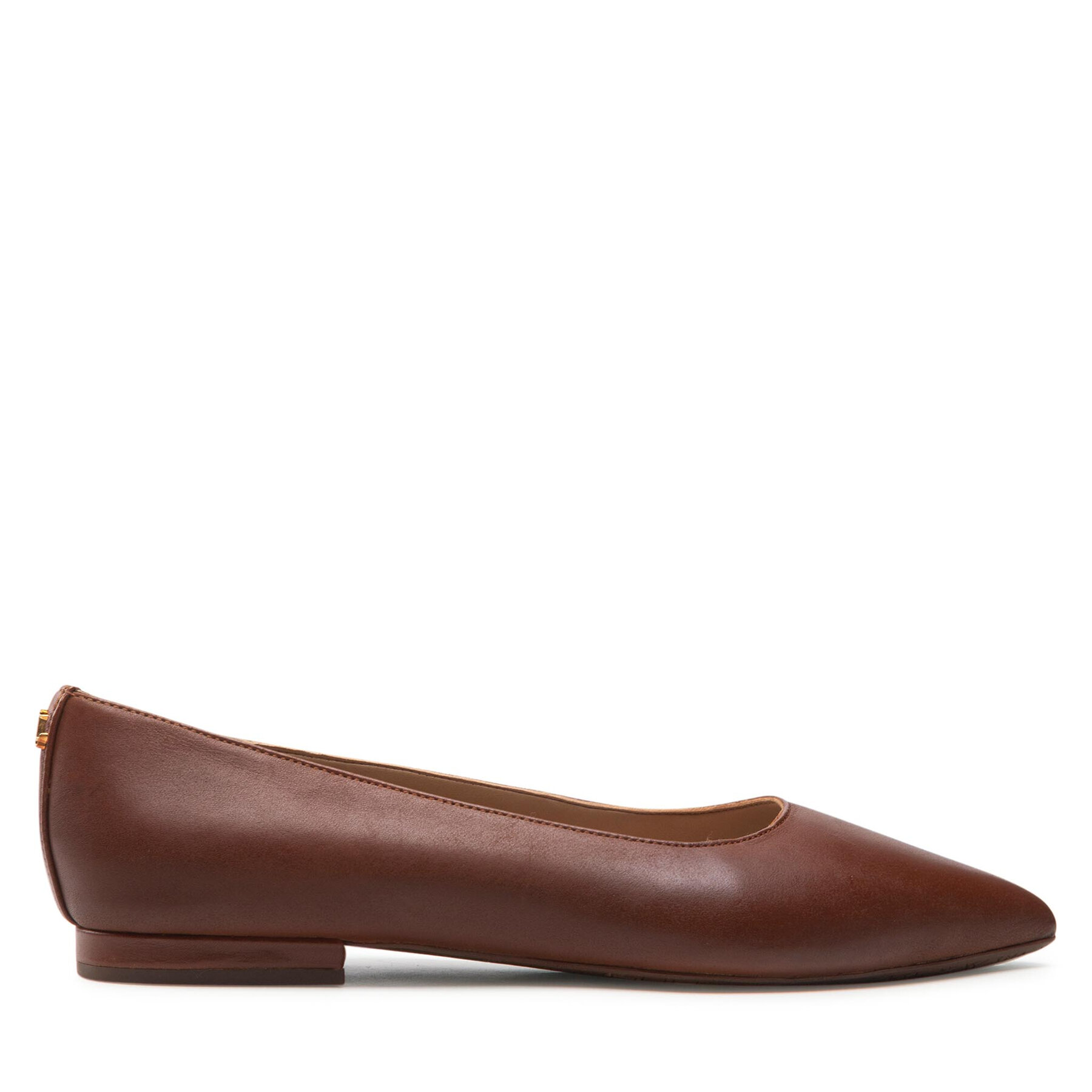 Baleríny LAUREN RALPH LAUREN Londyn 802862706002 Hnedá