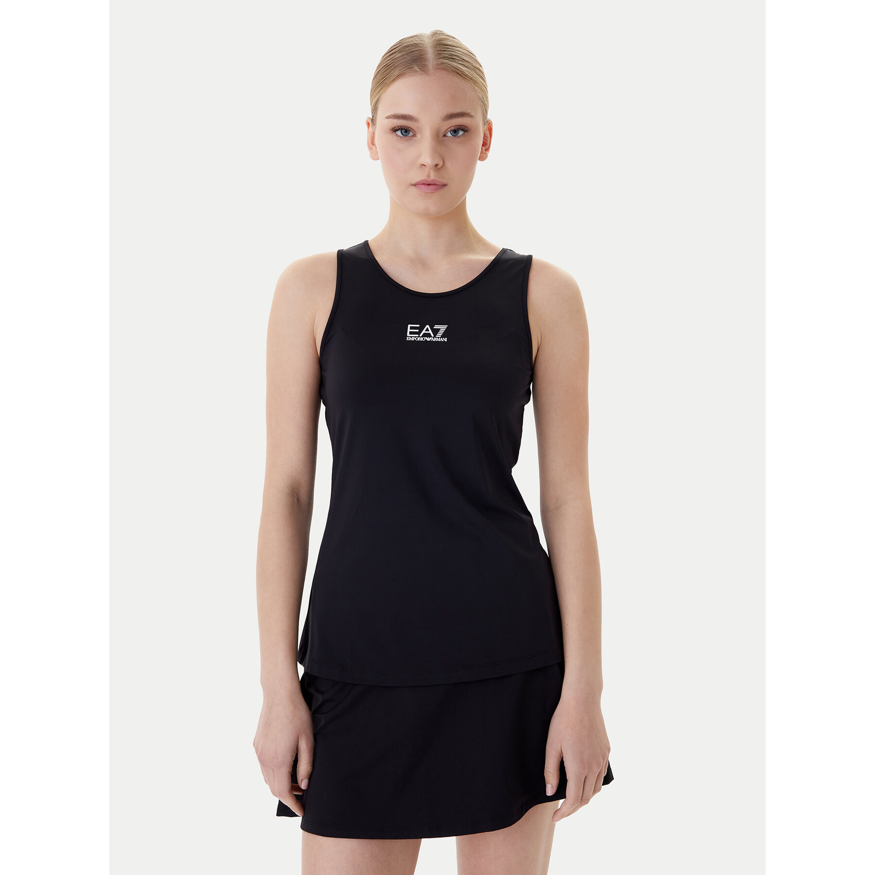 EA7 Emporio Armani Top 7W000314 AF14524 UC001 Schwarz Regular Fit