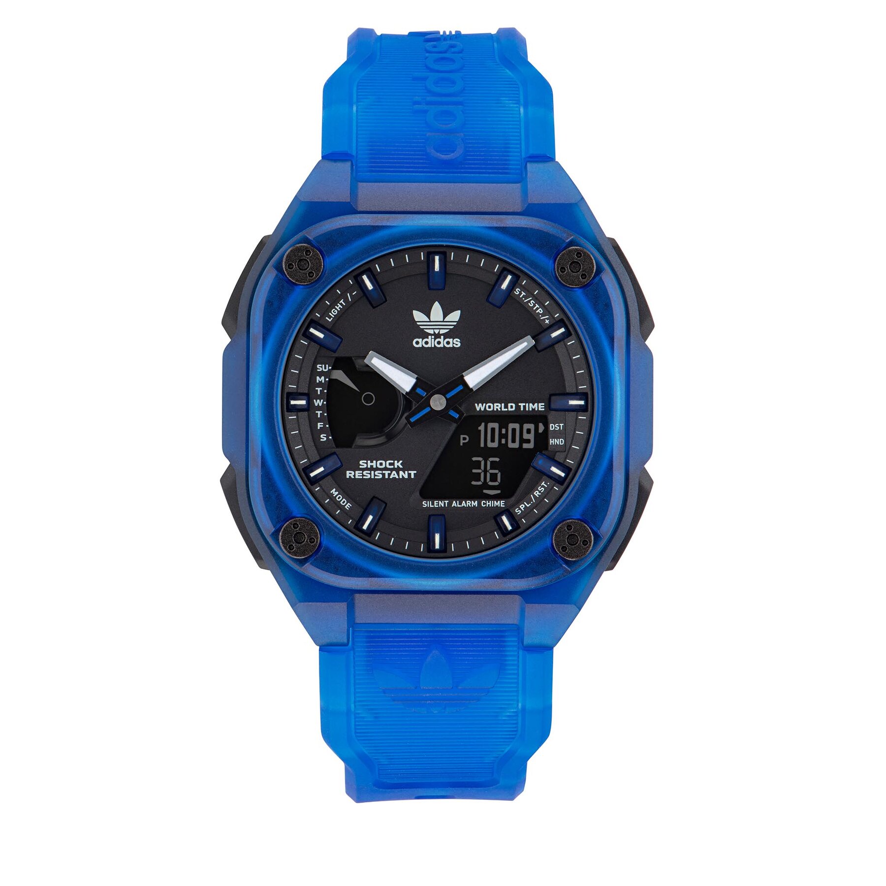 adidas Ρολόι adidas Originals City Tech One Watch AOST23058 Μπλε