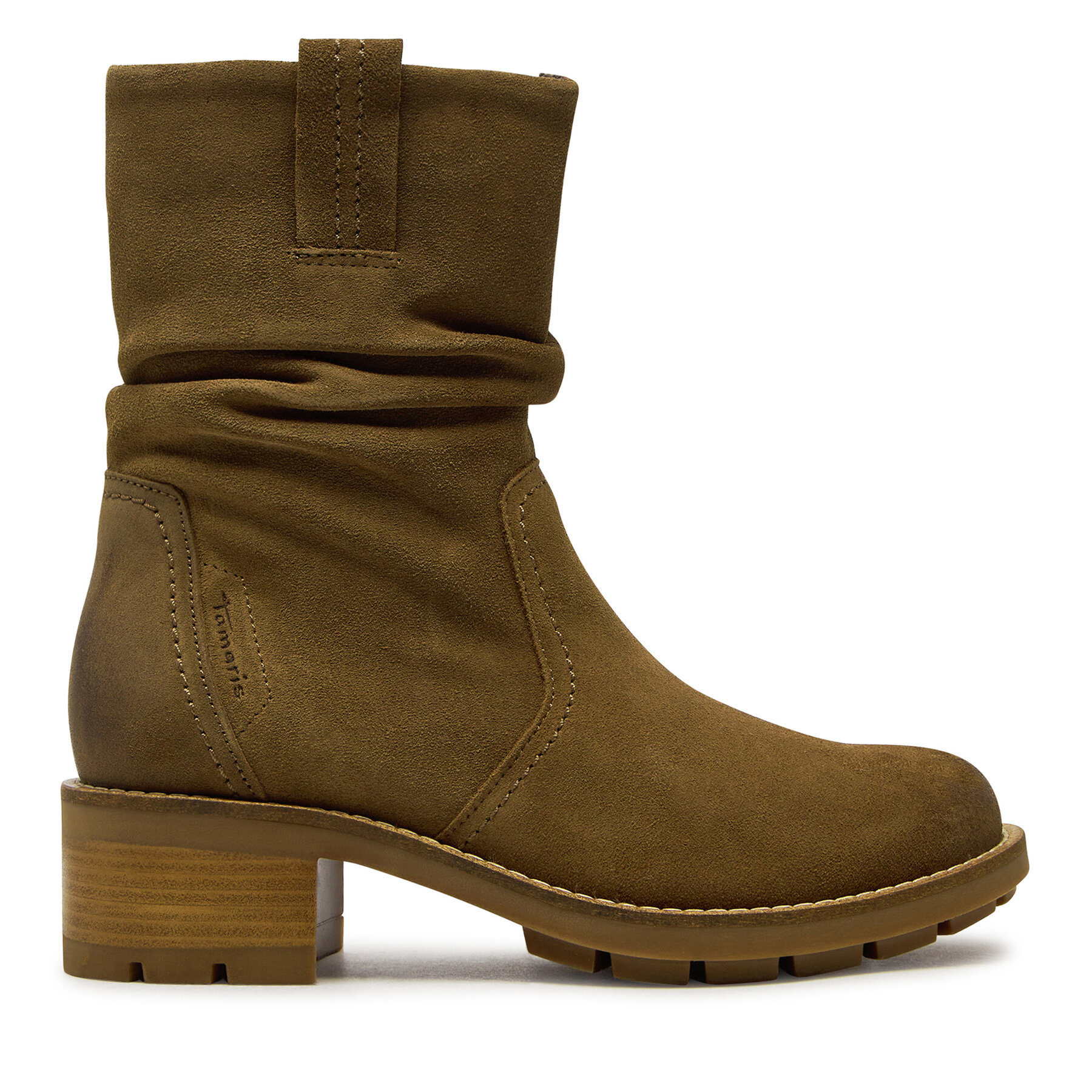 Damskie Botki Tamaris, Rozmiar 37 Brązowy 1-25489-43