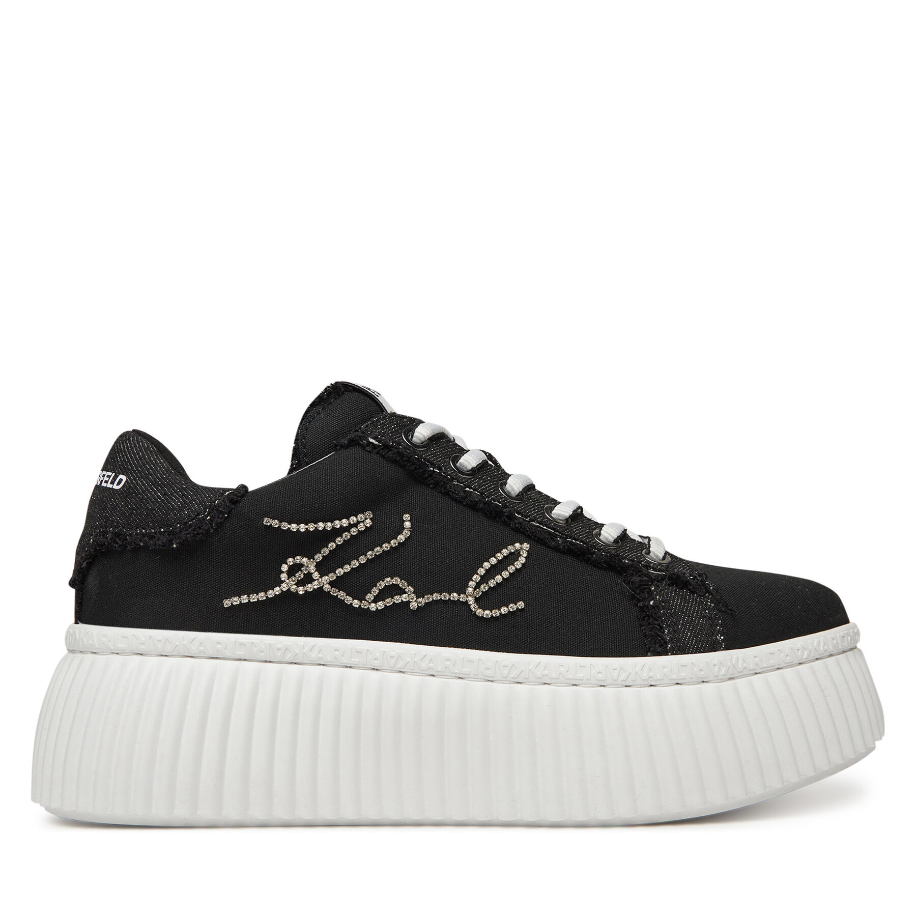 Dámske Sneakersy KARL LAGERFELD, Rozmer: 35, Čierna, KL42372S