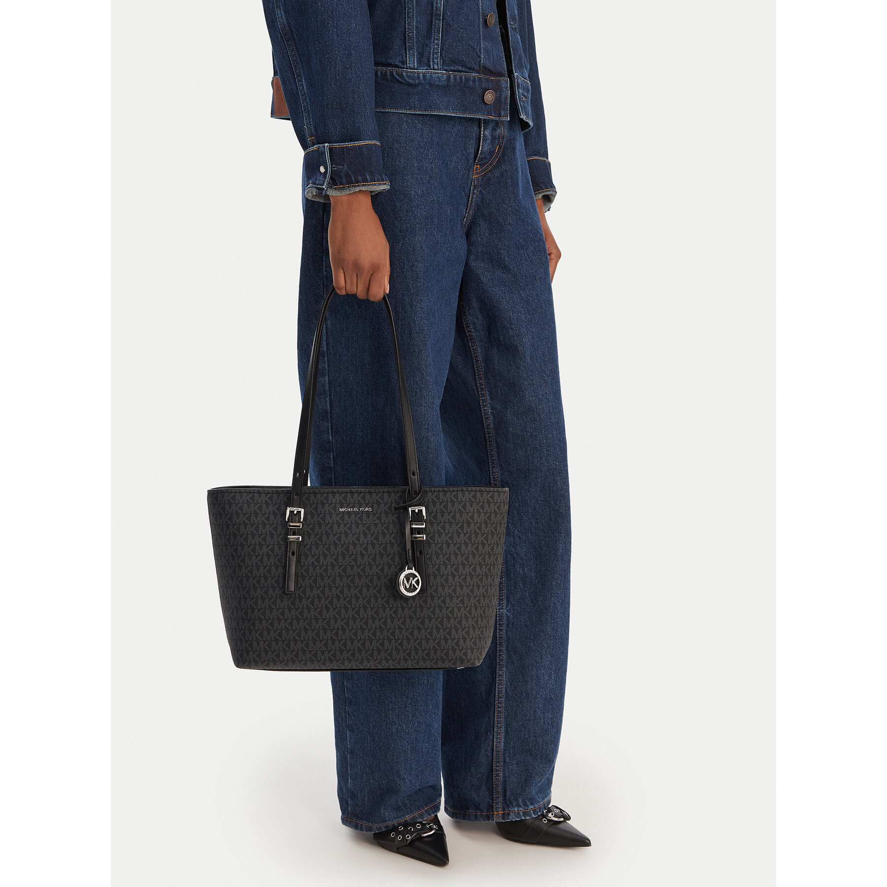 Τσάντα MICHAEL Michael Kors 30T5SQNT2V Μαύρο