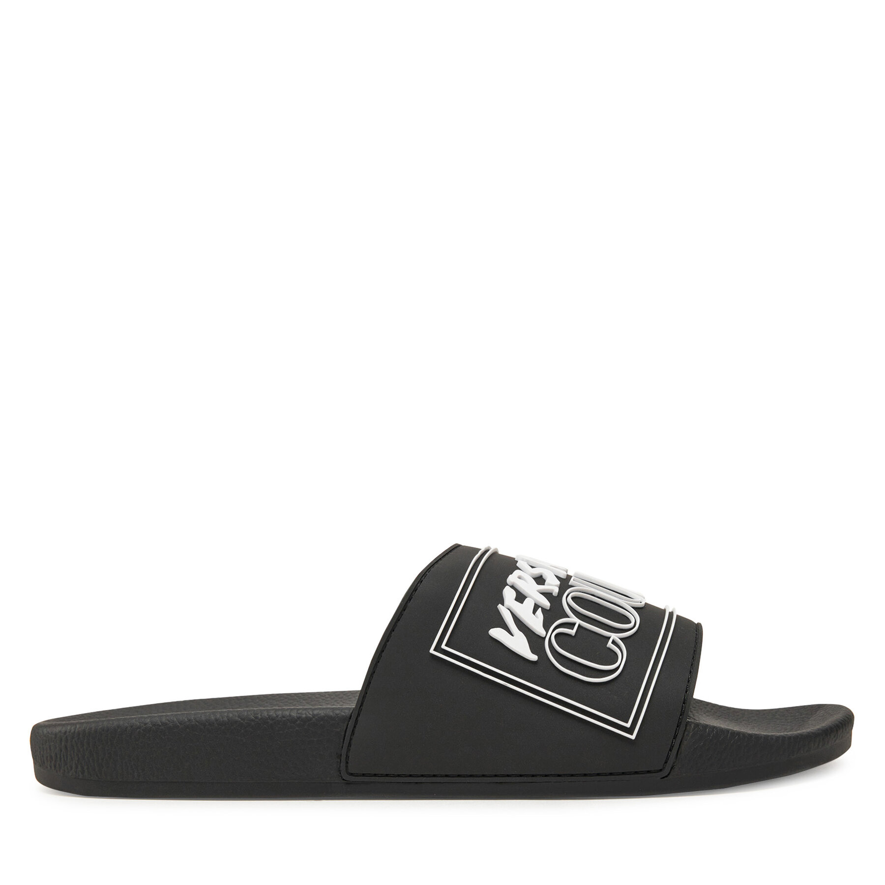 Férfi Papucs Versace Jeans Couture, Méret: 41, Fekete, 78YA3SQ3