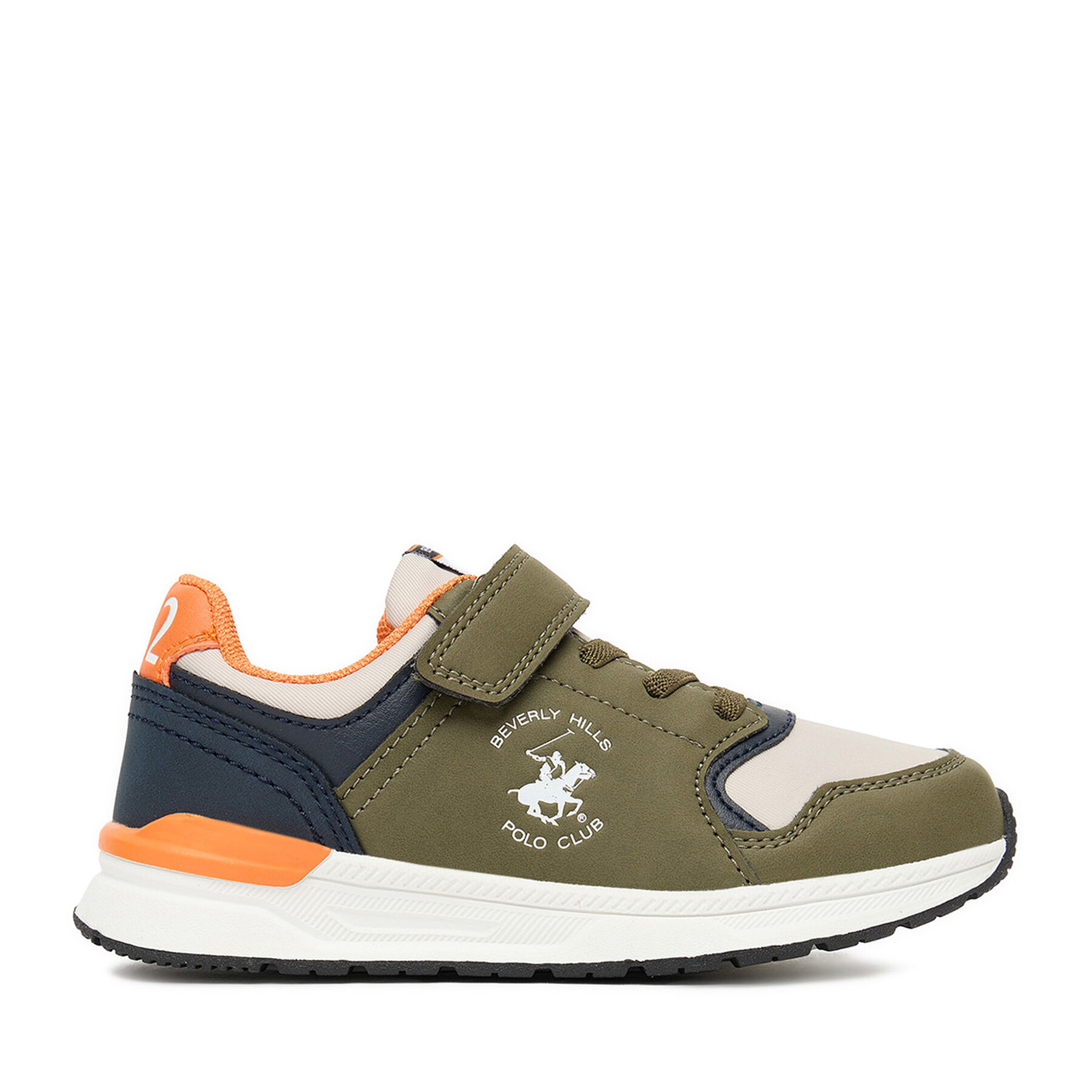 Sneakersy Beverly Hills Polo Club CEO-V9-BHPC(III) Kaki