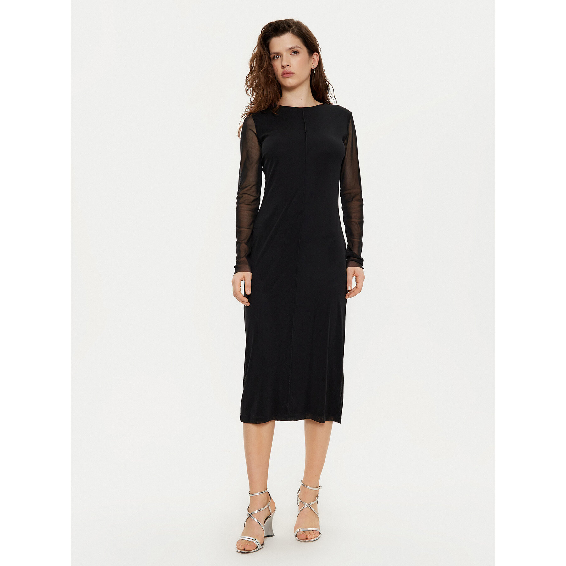 JOOP! Coctailkleid 10018885 30044844 Schwarz Slim Fit