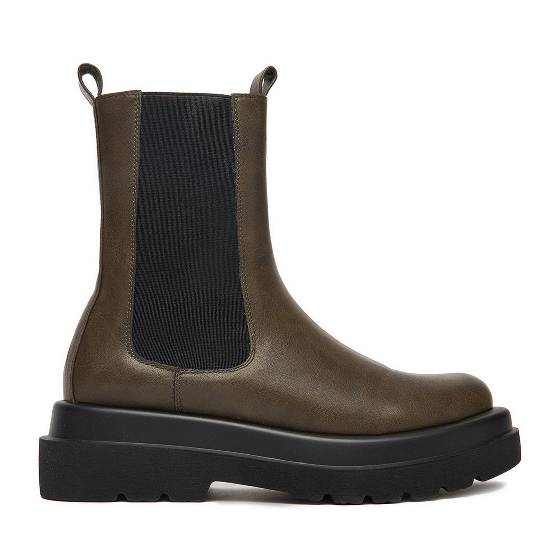 Боти тип челси DeeZee 7223-1-OLIVE Зелен