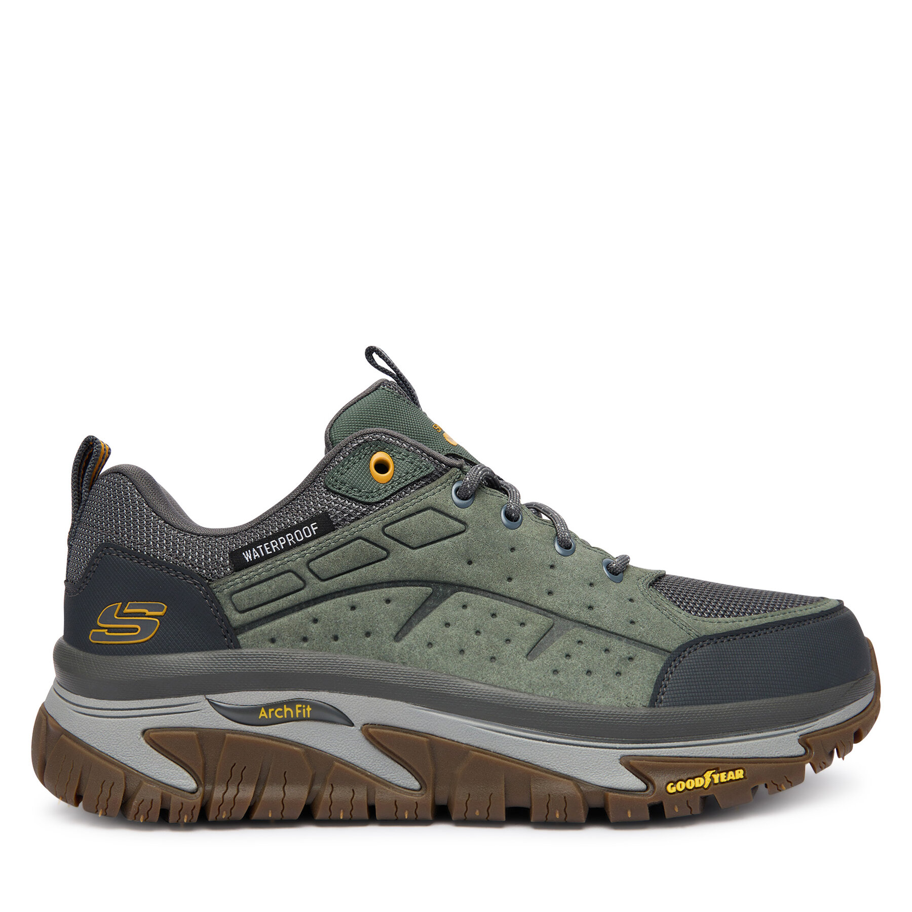 Туристически Skechers Arch Fit Road Walker 237688 GRN Каки