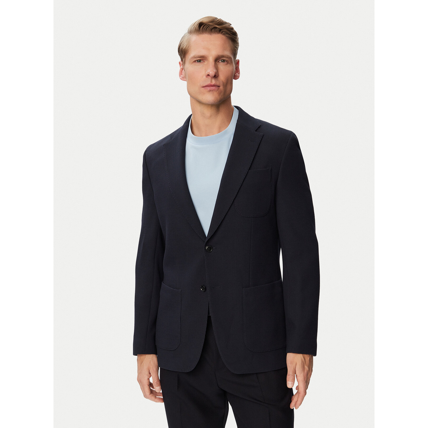 BOSS Sakko H-Hutson-3PP-263 50567514 Dunkelblau Slim Fit