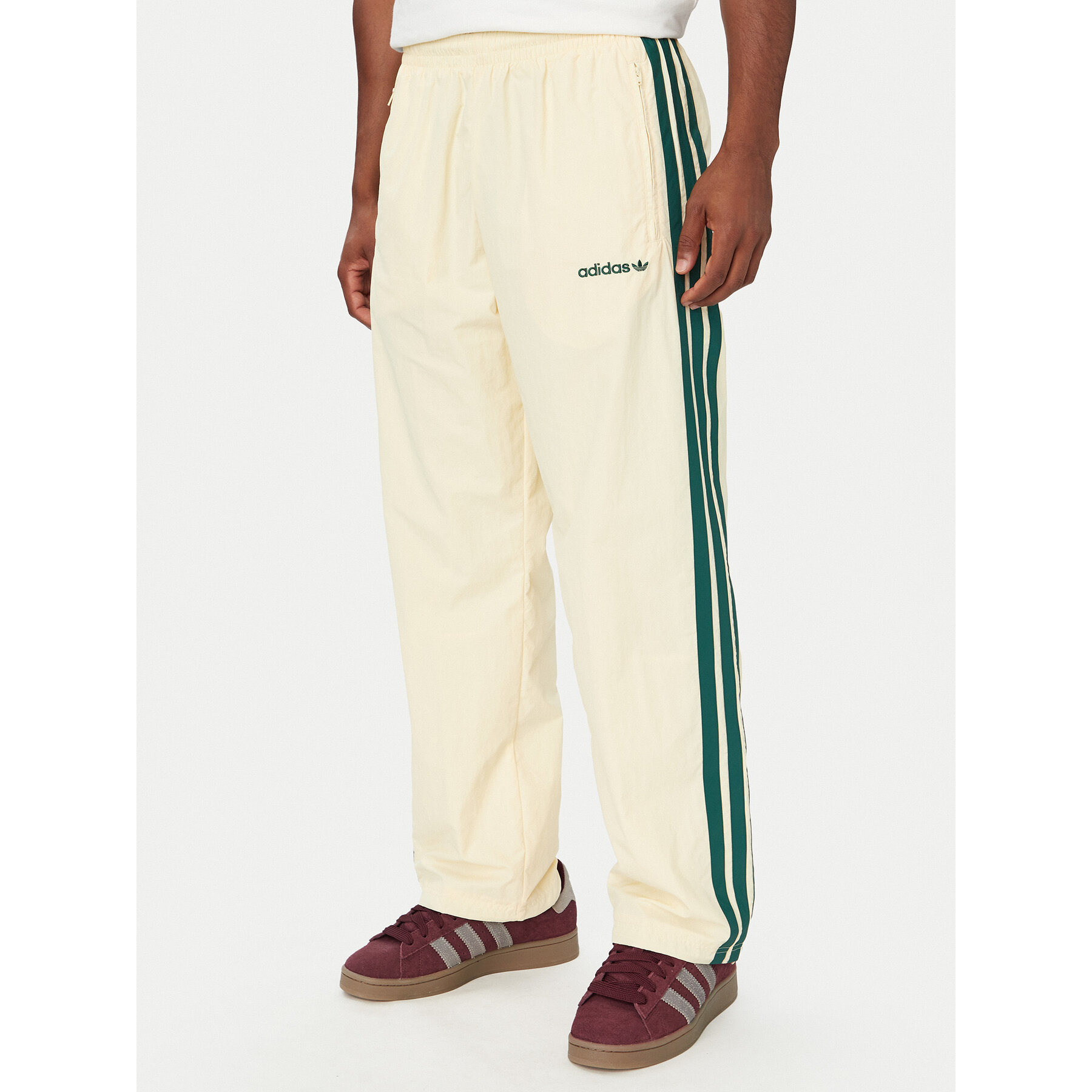 adidas Jogginghose Cutline Track Tracksuit Bottoms KW8021 Creme Regular Fit