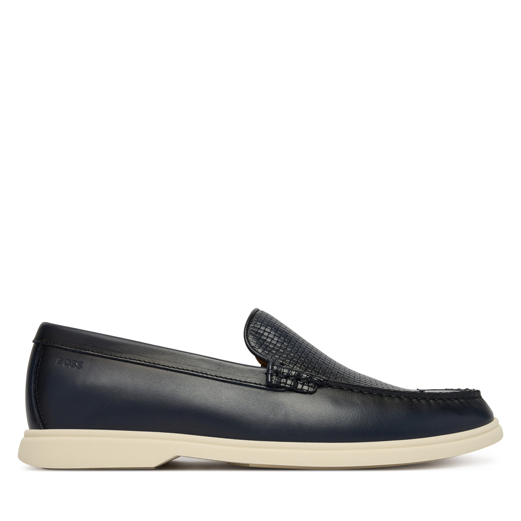Loaferice BOSS Sienne 50563129 Tamnoplava