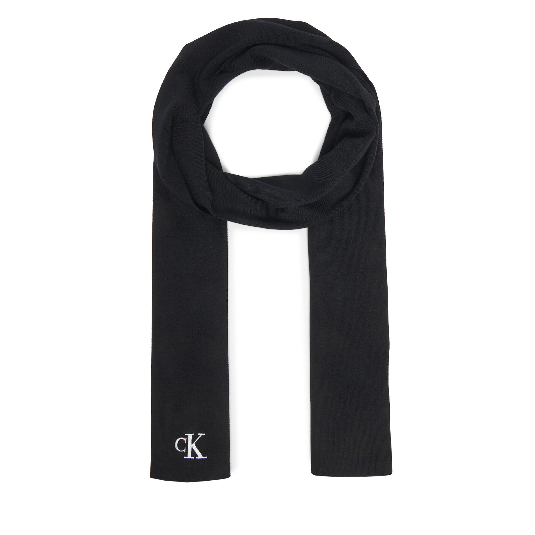 Κασκόλ Calvin Klein Fine LV04D8021G Μαύρο