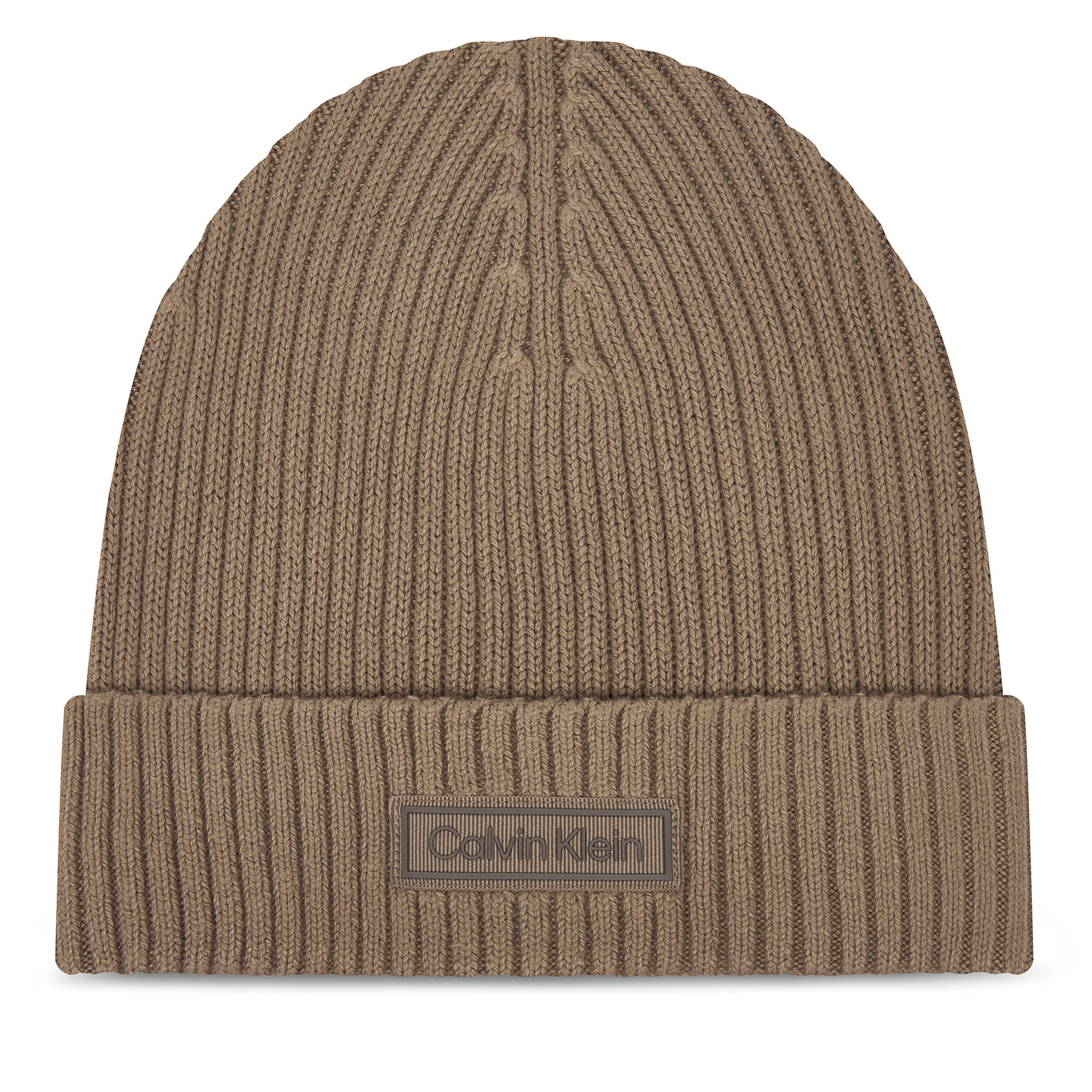 Căciulă Calvin Klein Patch Chunky LV04D8053G Bej