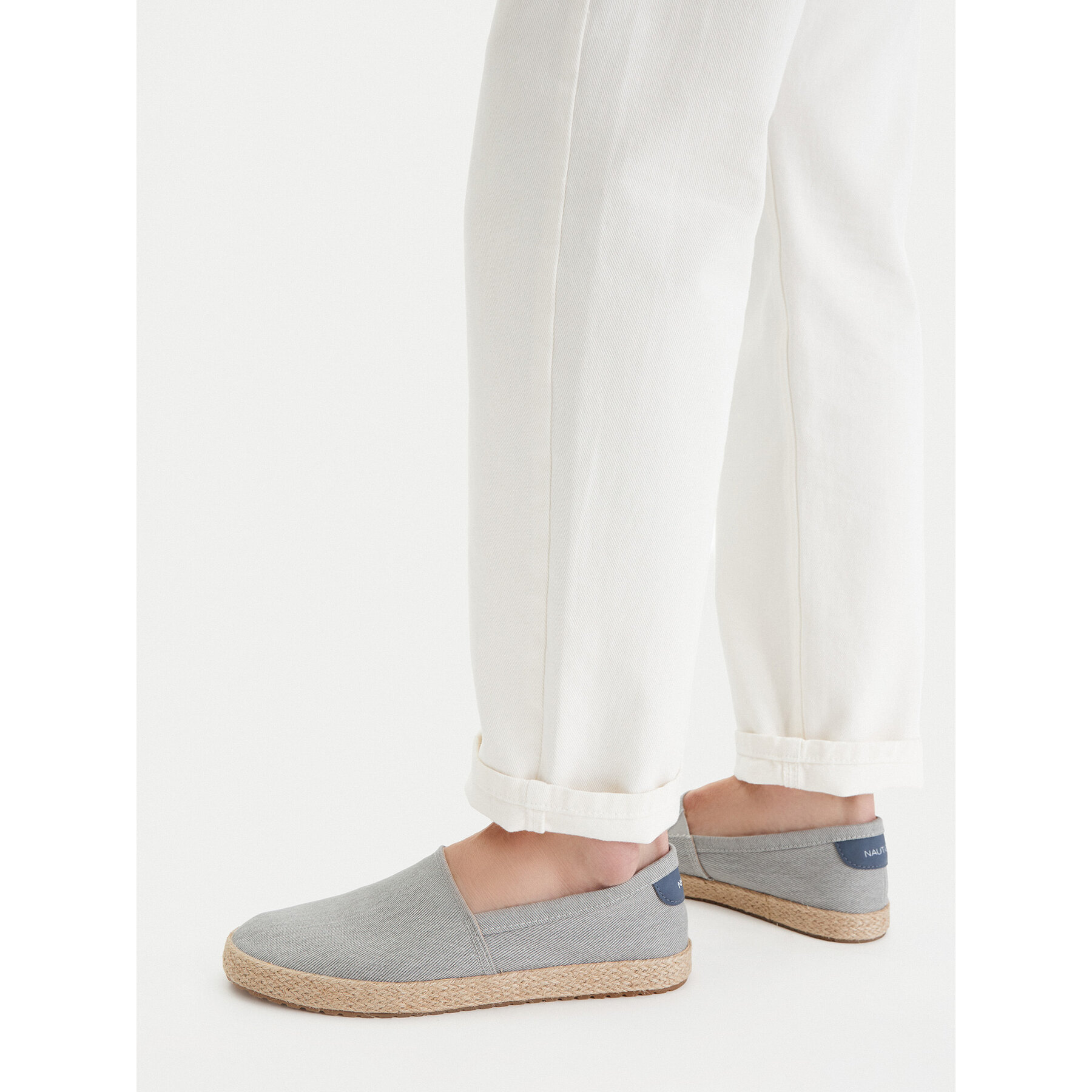 Espadrilky Nautica CEO-LEADSMAN-02 Sivá