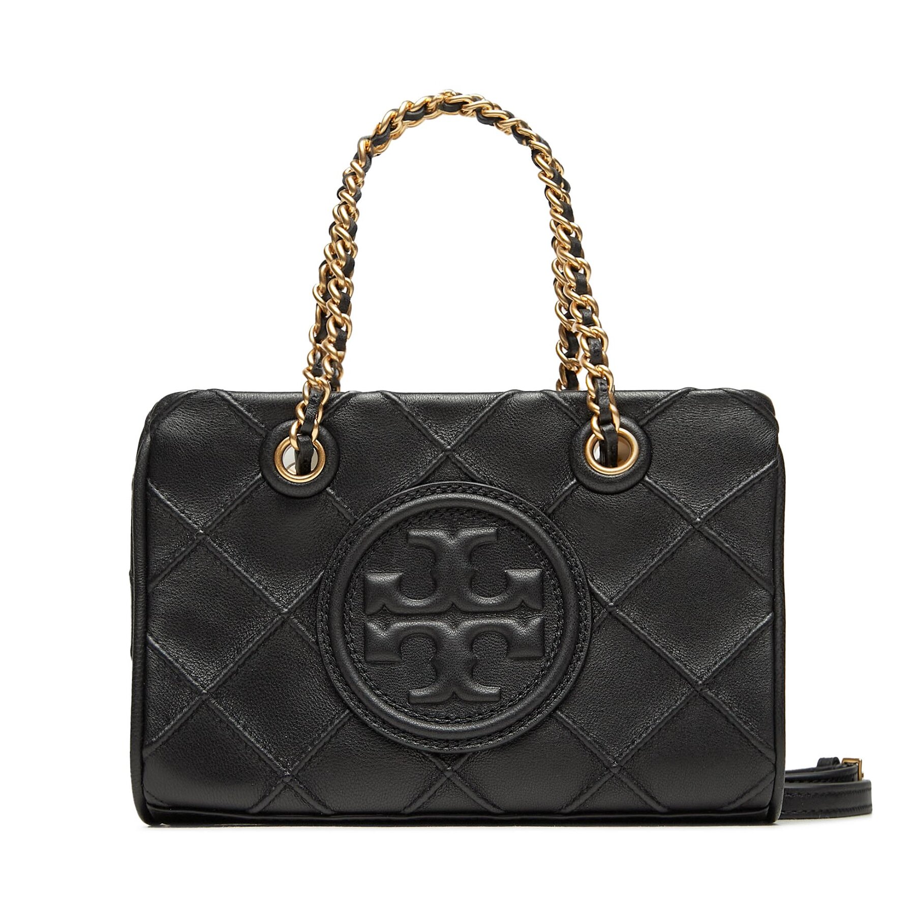 Damska Torebka Tory Burch Czarny Fleming Soft Mini Chain Tote 152334