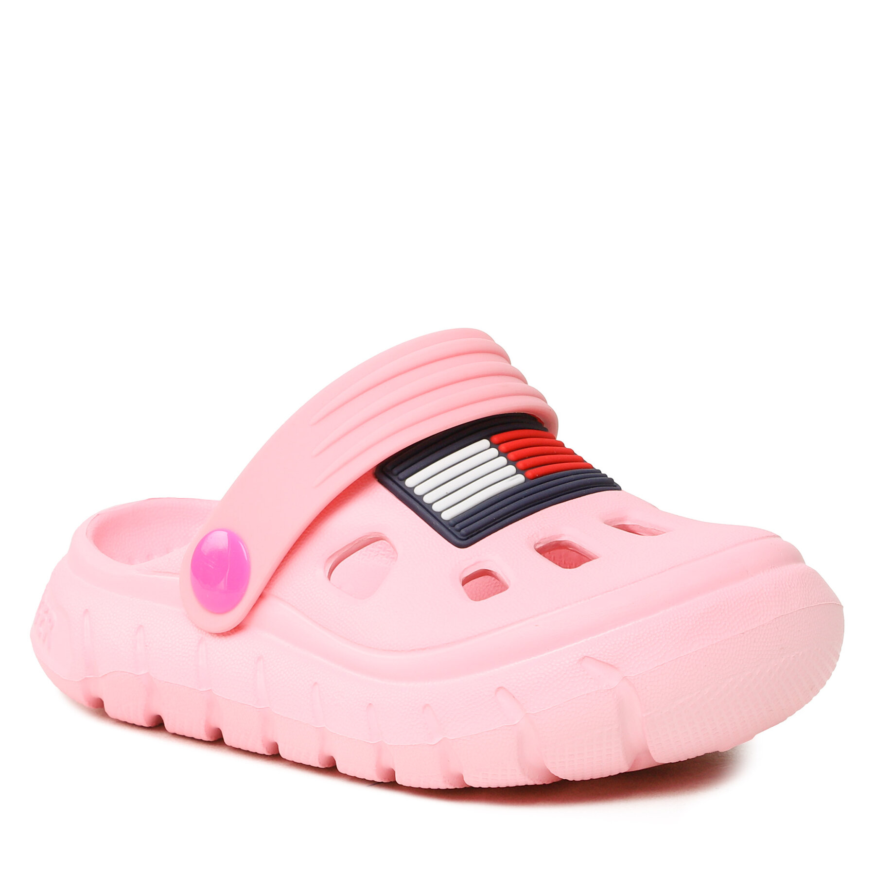 Papucs Tommy Hilfiger Flag Comfy Sandal T1A2-32780-0083 M Pink 302