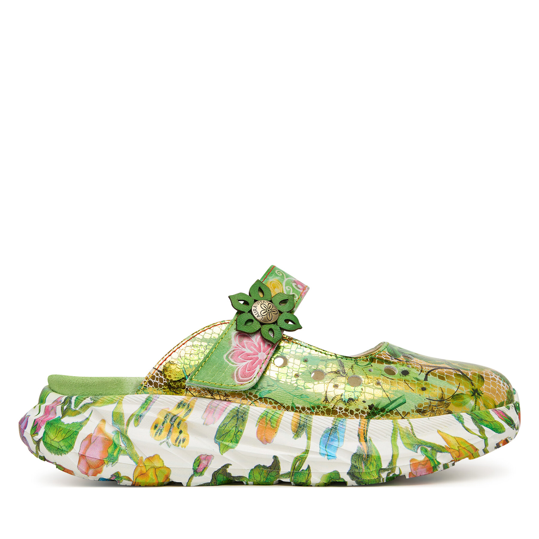 Παντόφλες Laura Vita Sofiao 13 Πράσινο