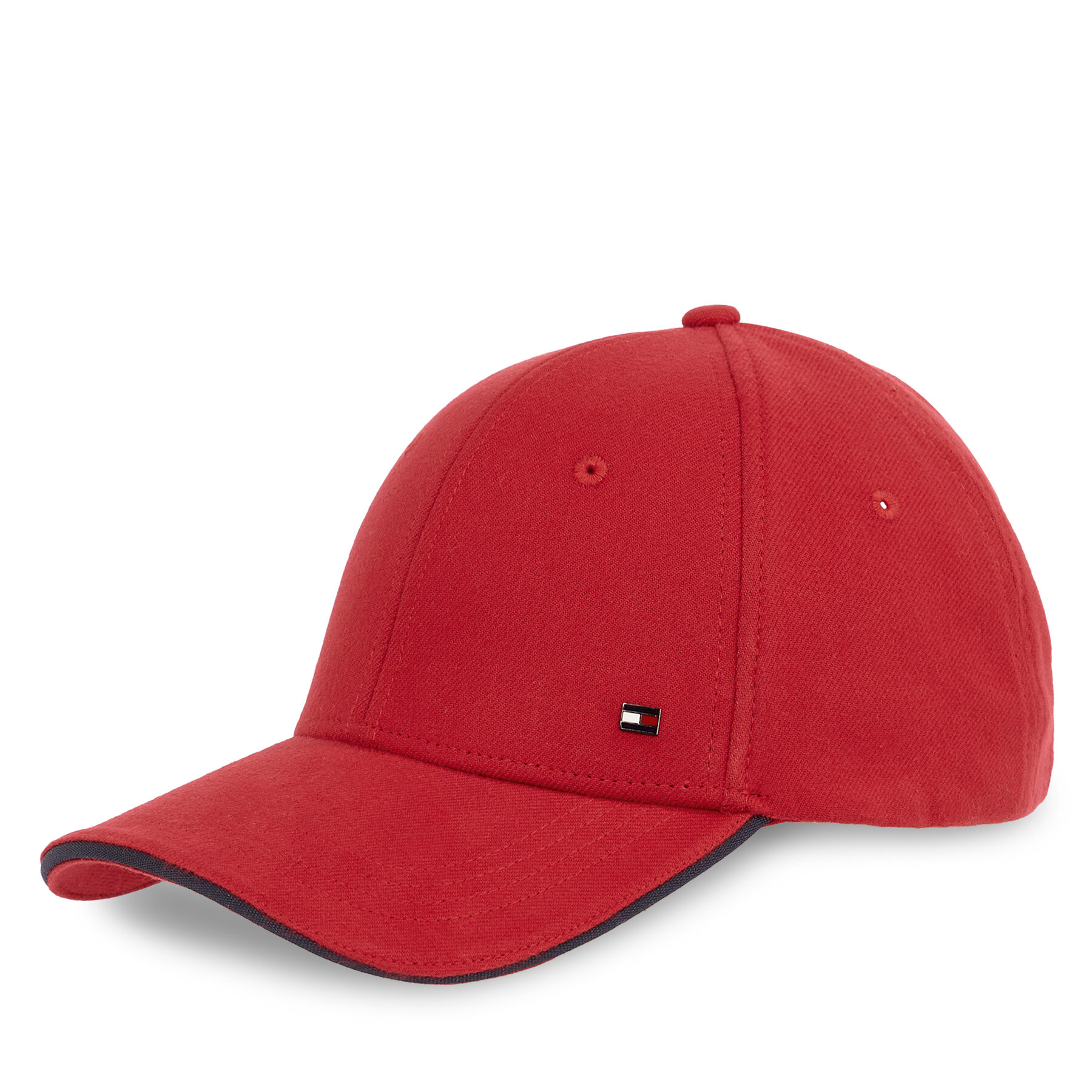 Șapcă Tommy Hilfiger Th Corp Flannel 6 Panel Cap AM0AM13164 Roșu