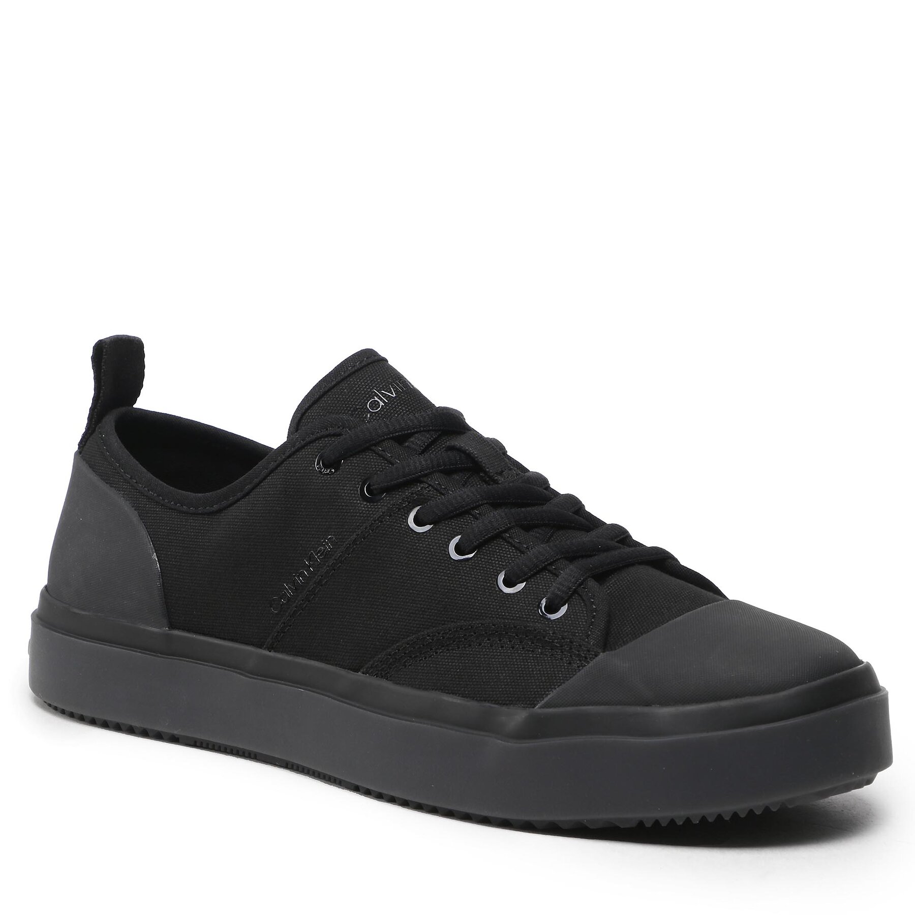 Teniși Calvin Klein Low Top Lace Up St Unifit HM0HM00903 Triple Black 0GJ 0GJ imagine noua