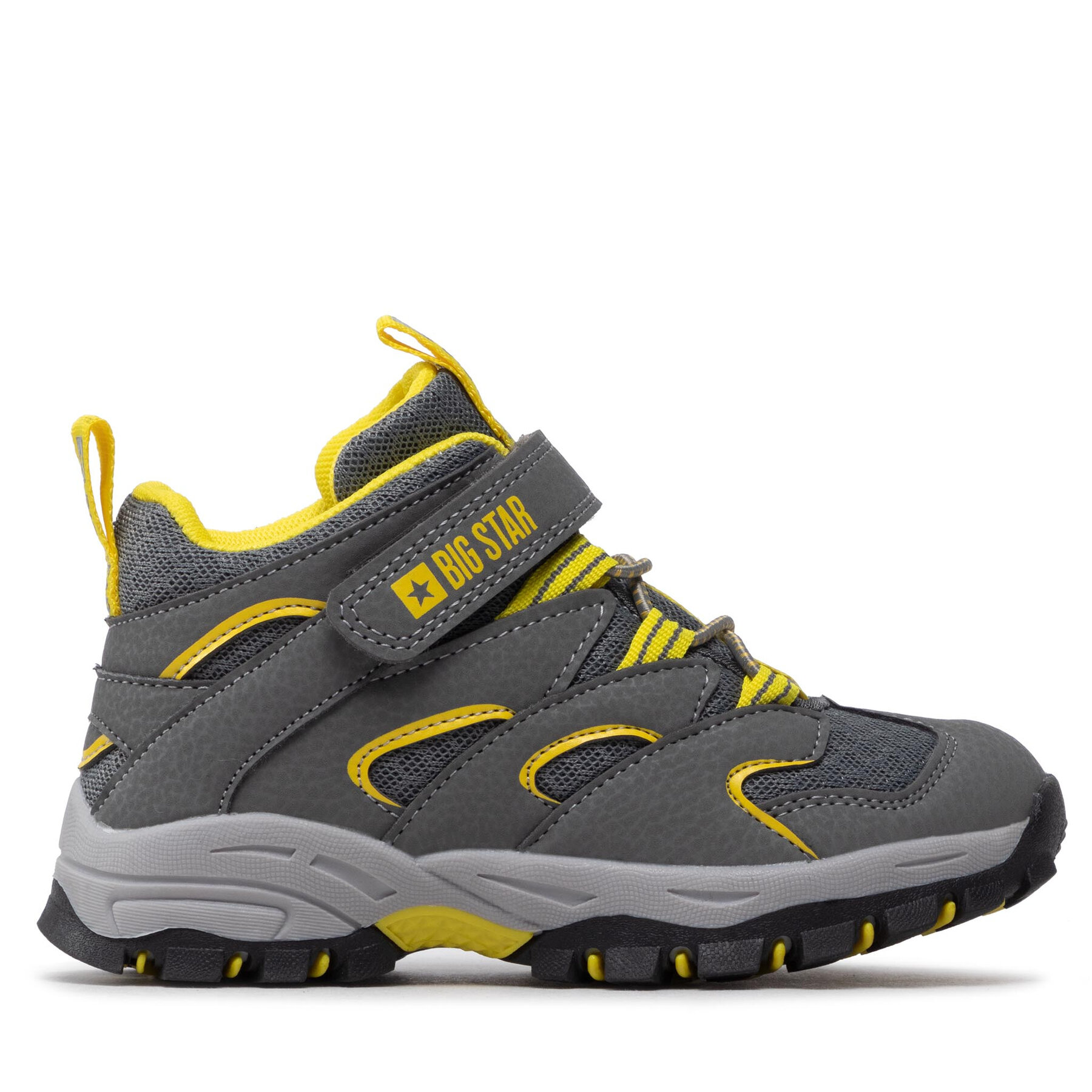 Dziecięce Trzewiki Big Star Shoes, Rozmiar 33 Szary KK374152