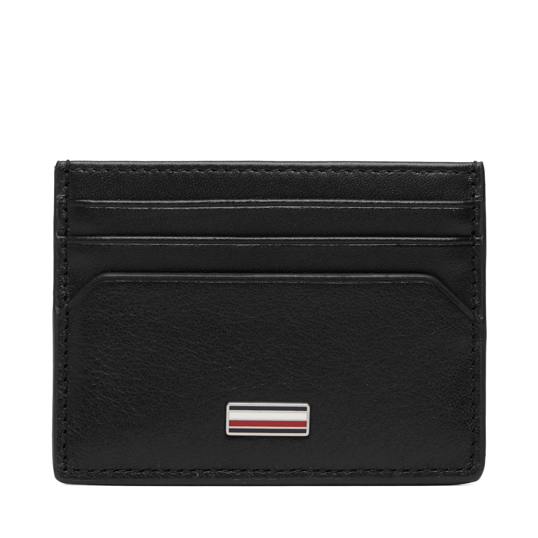 Etui za kreditne kartice Tommy Hilfiger Th Central Cc Holder AM0AM14494 Črna