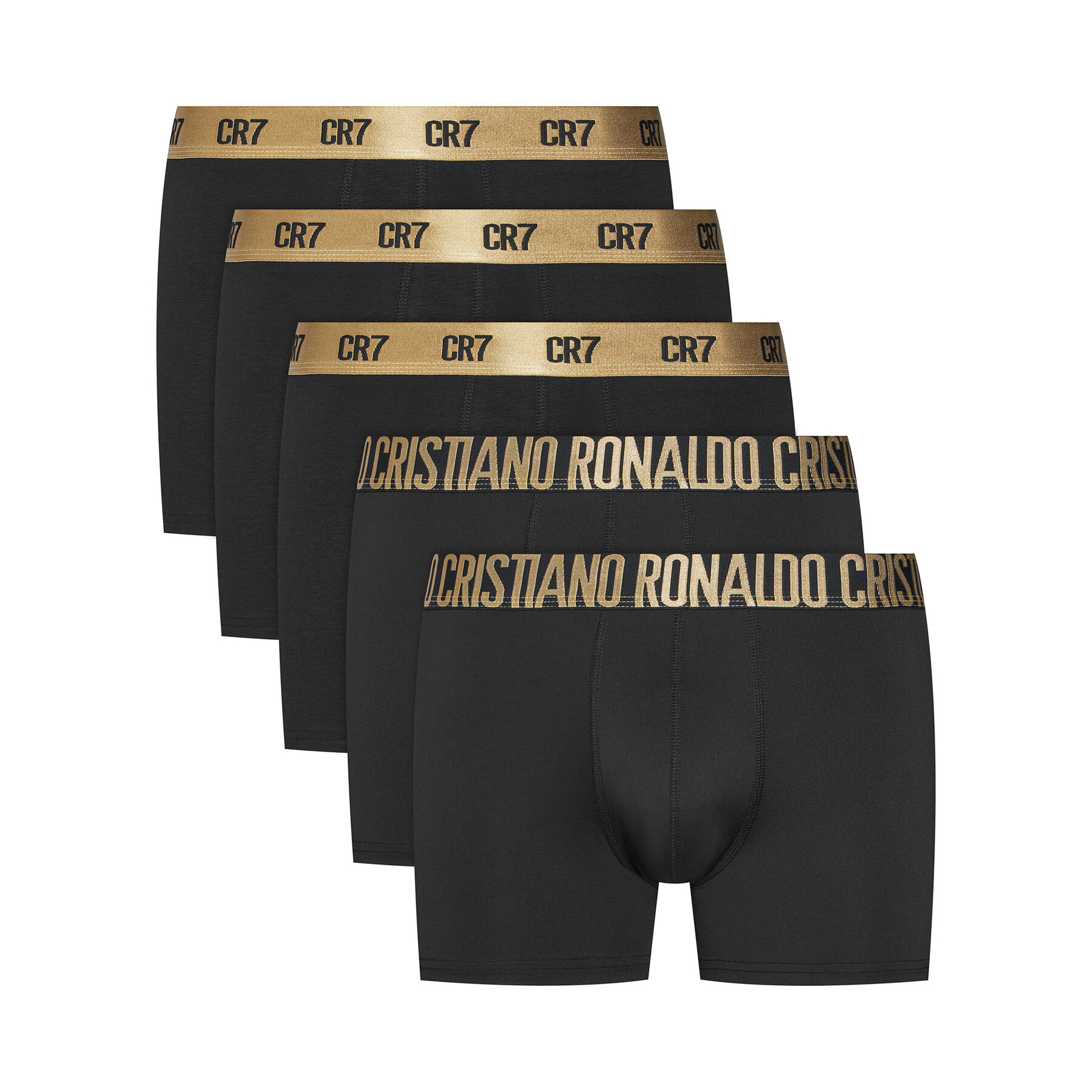 Cristiano Ronaldo CR7 Σετ μποξεράκια Basic 8123-49 Μαύρο
